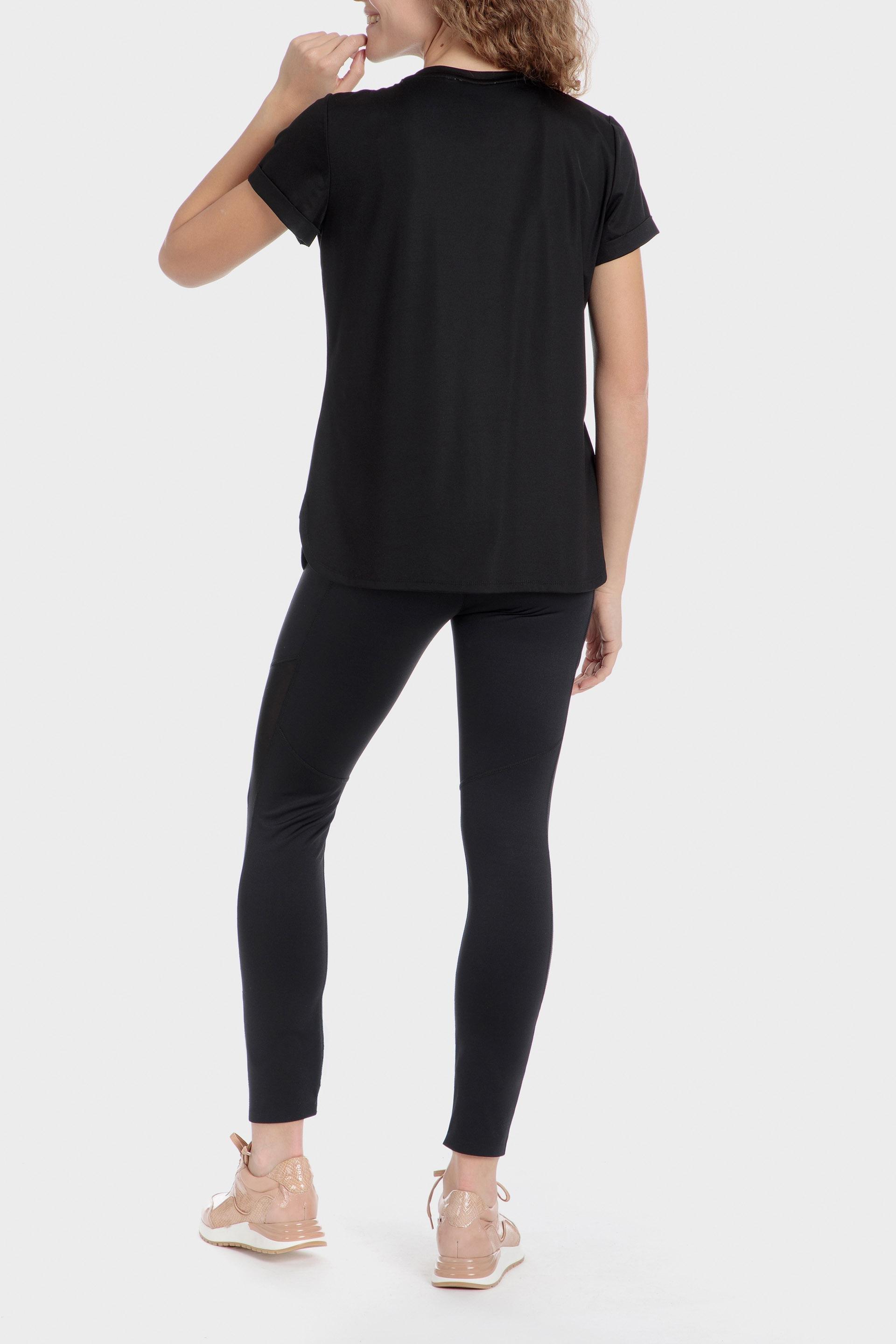 Black Plain Casual Ankle-Length Trousers, , large image number 4