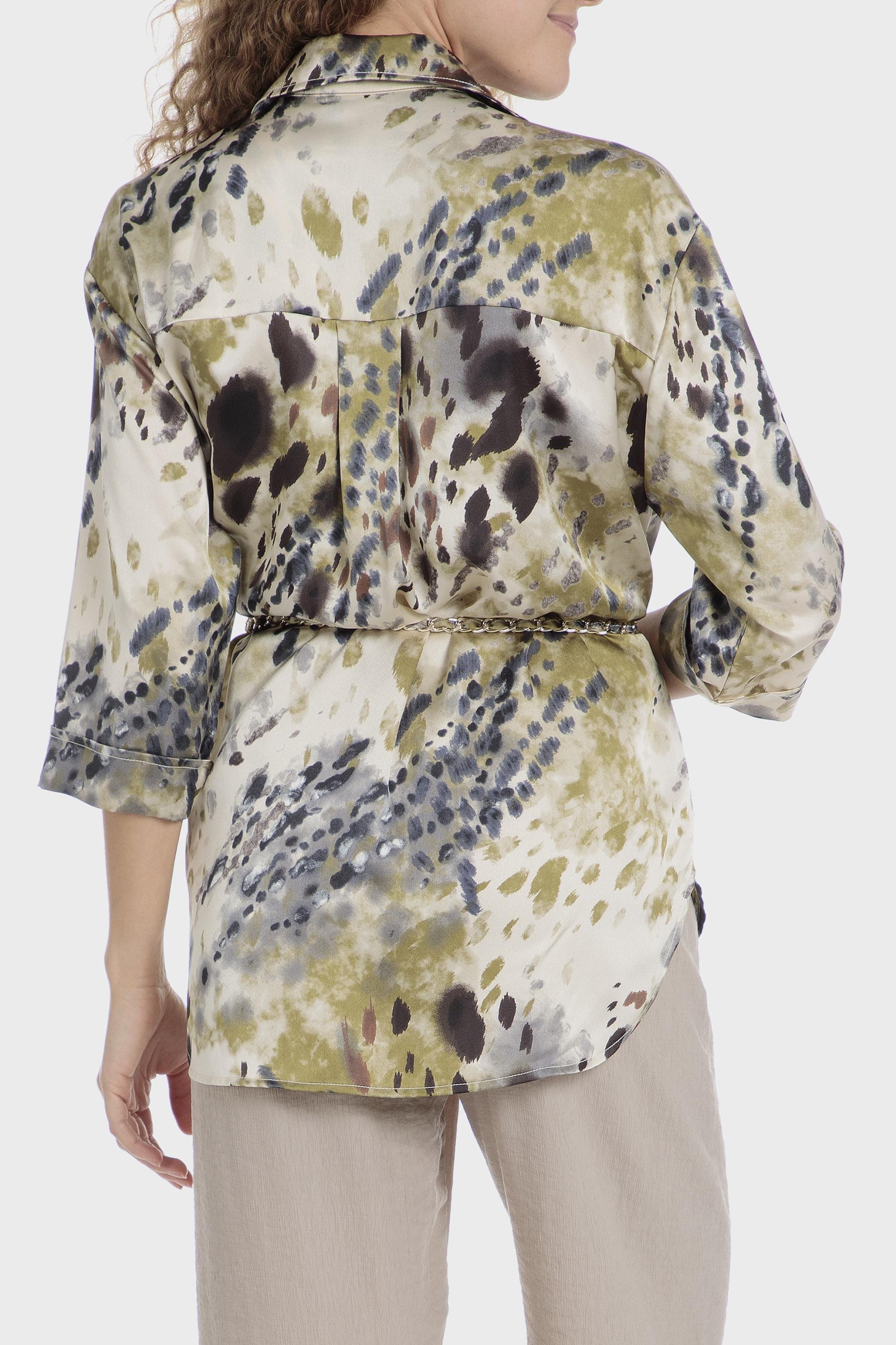 Multicolour Abstract Button Down Shirt, , large image number 1