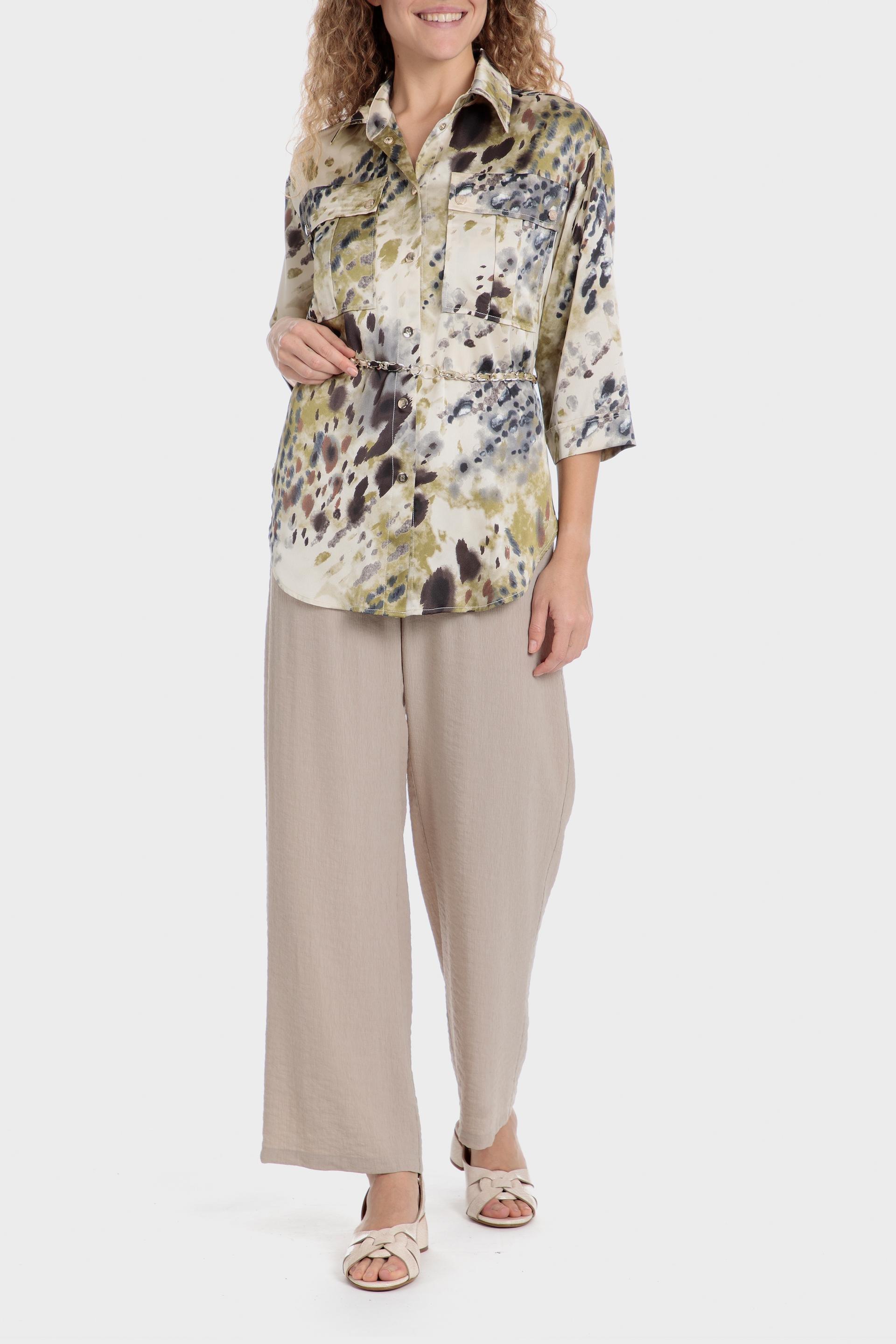 Multicolour Abstract Button Down Shirt, , large image number 2