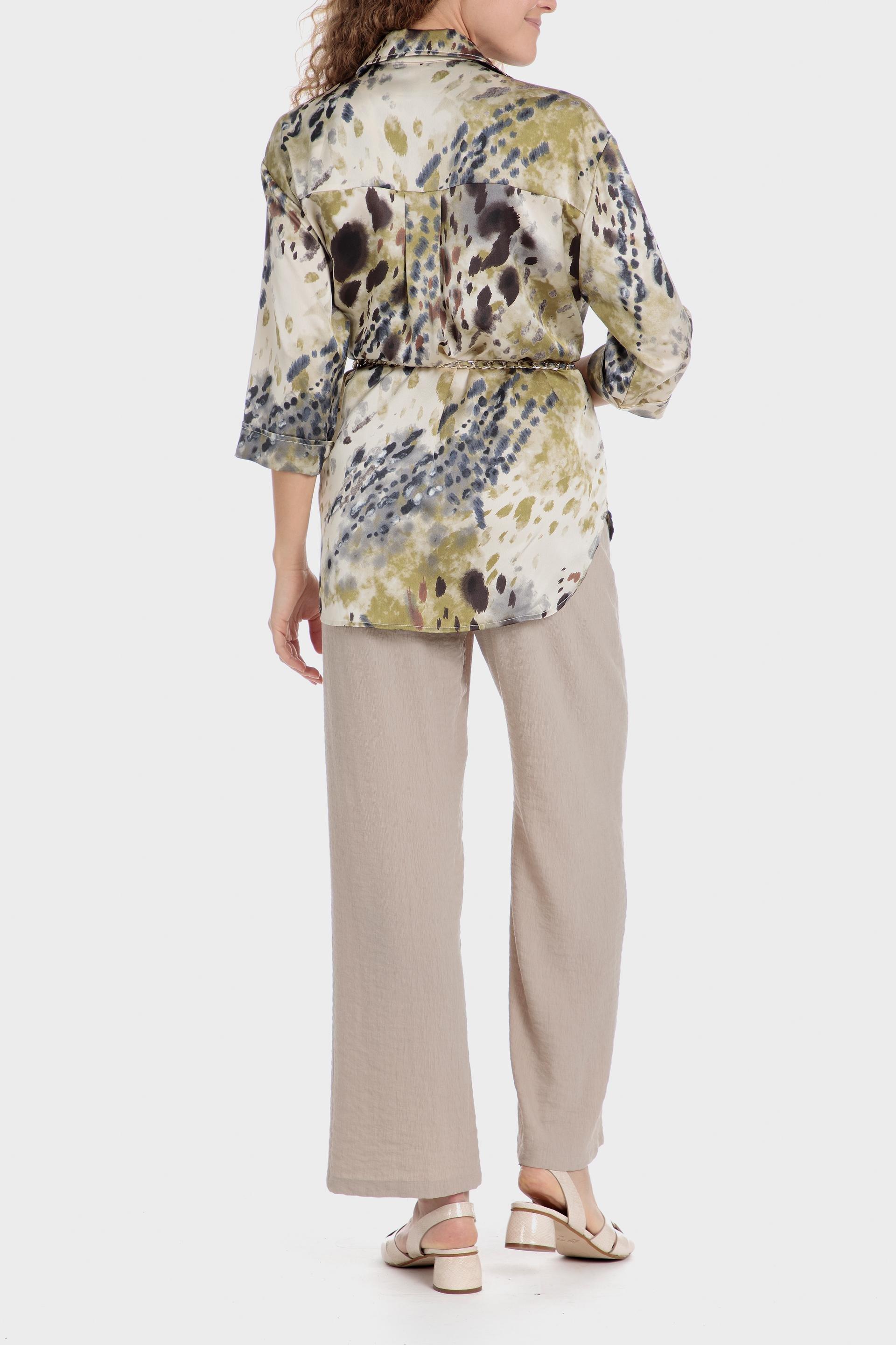 Multicolour Abstract Button Down Shirt, , large image number 3
