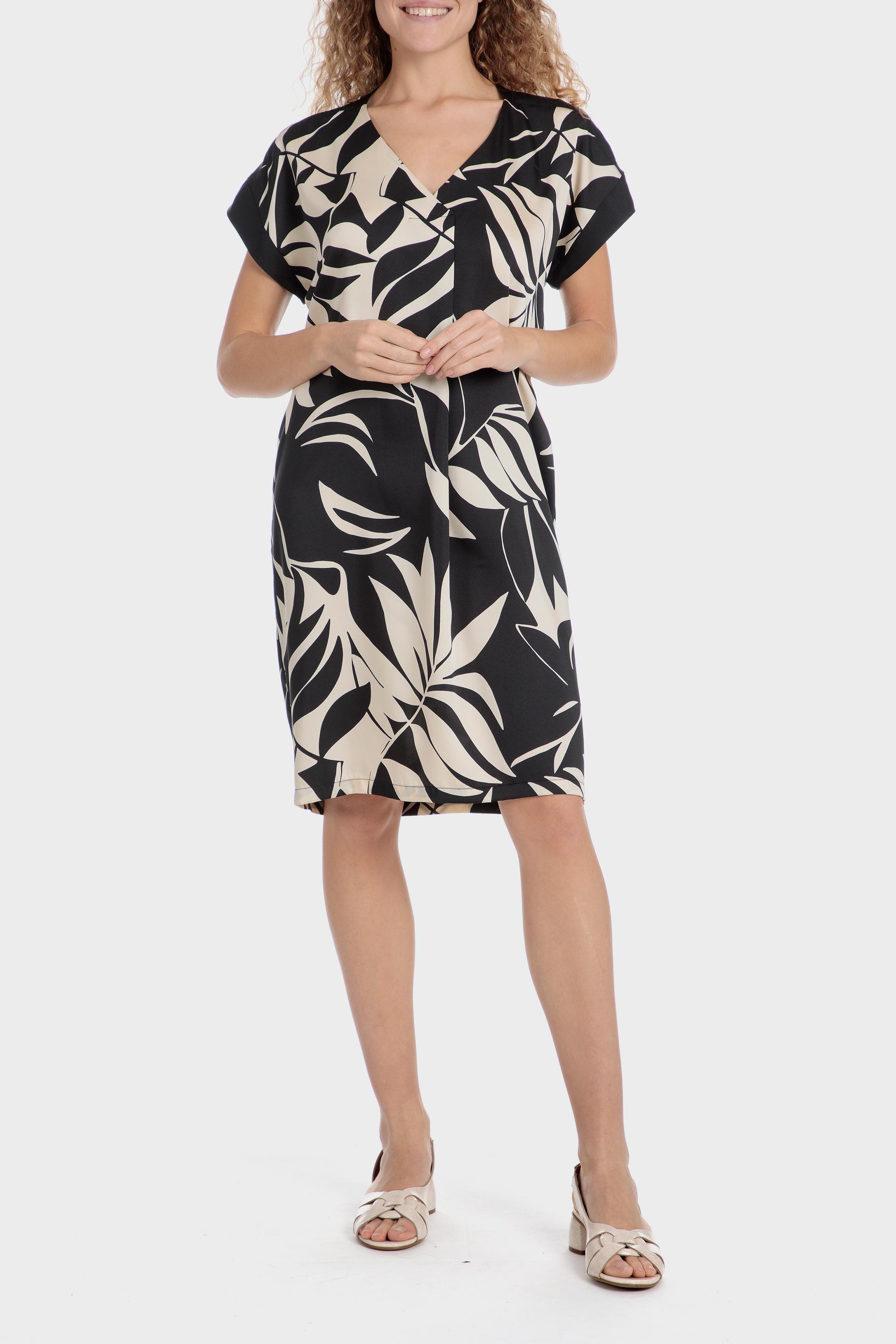 Tropical Printed Dress, 3701_120, medium