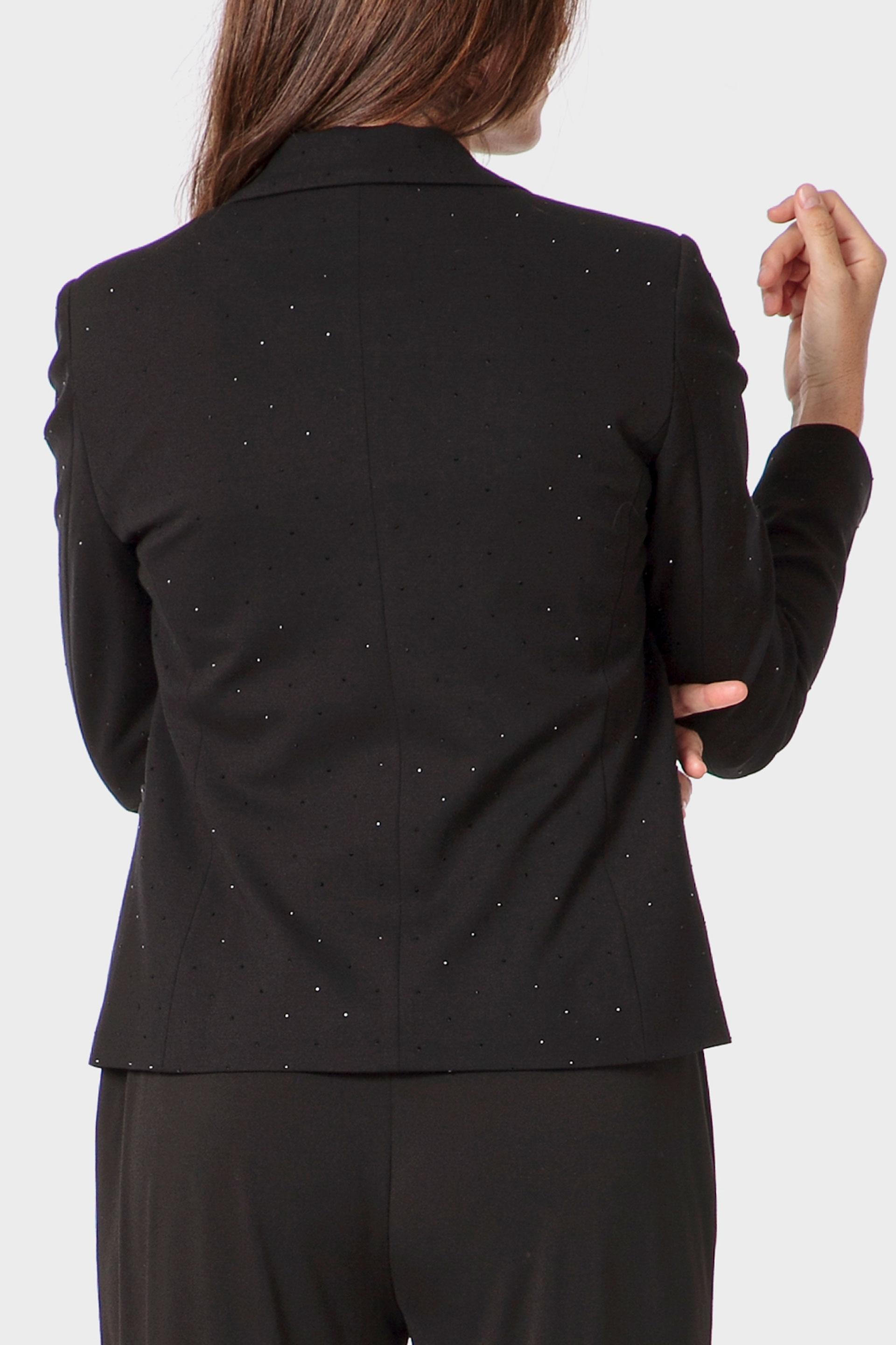 Black Party Blazer, Black, medium