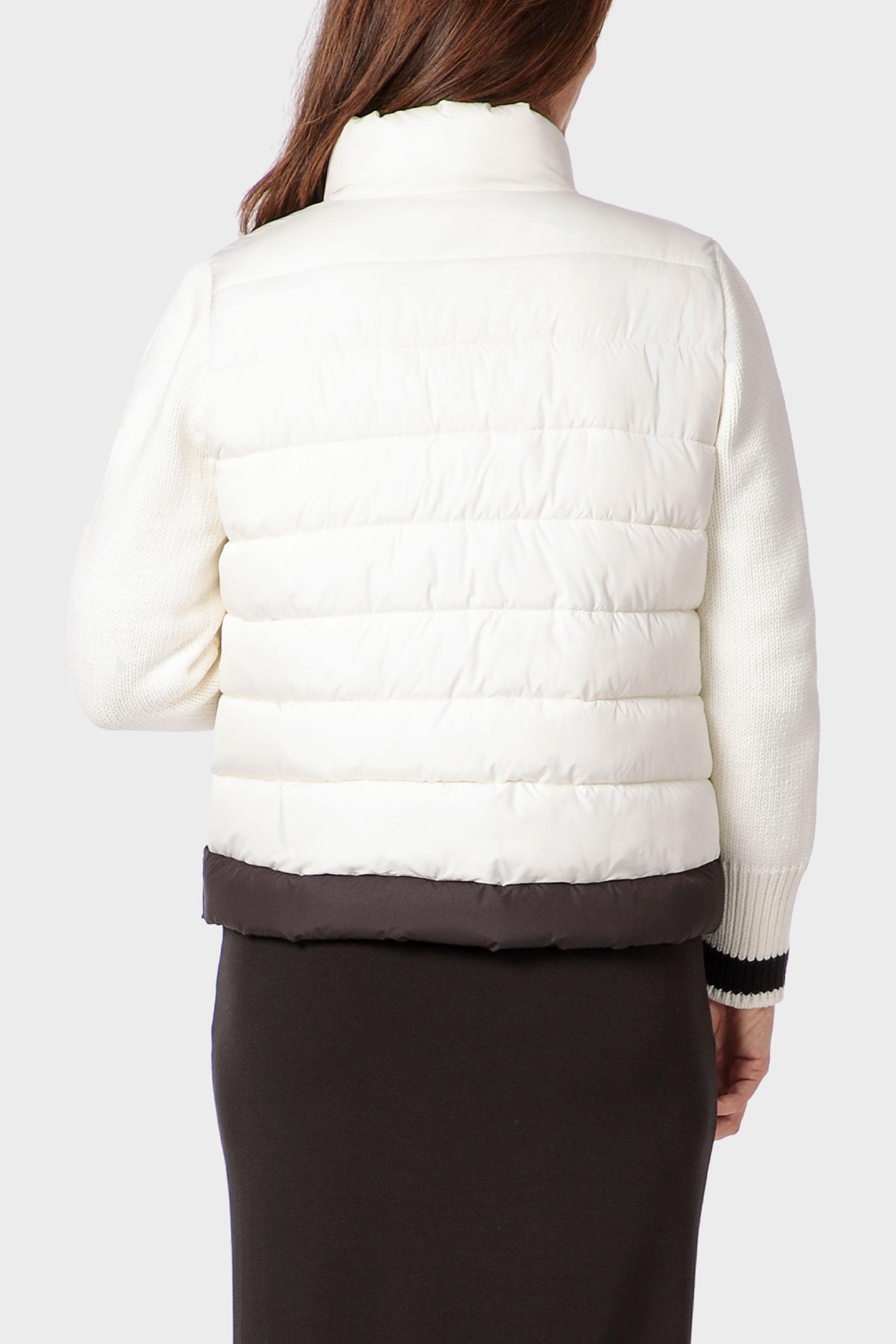 White Padded Jacket, White Off White, large image number 3