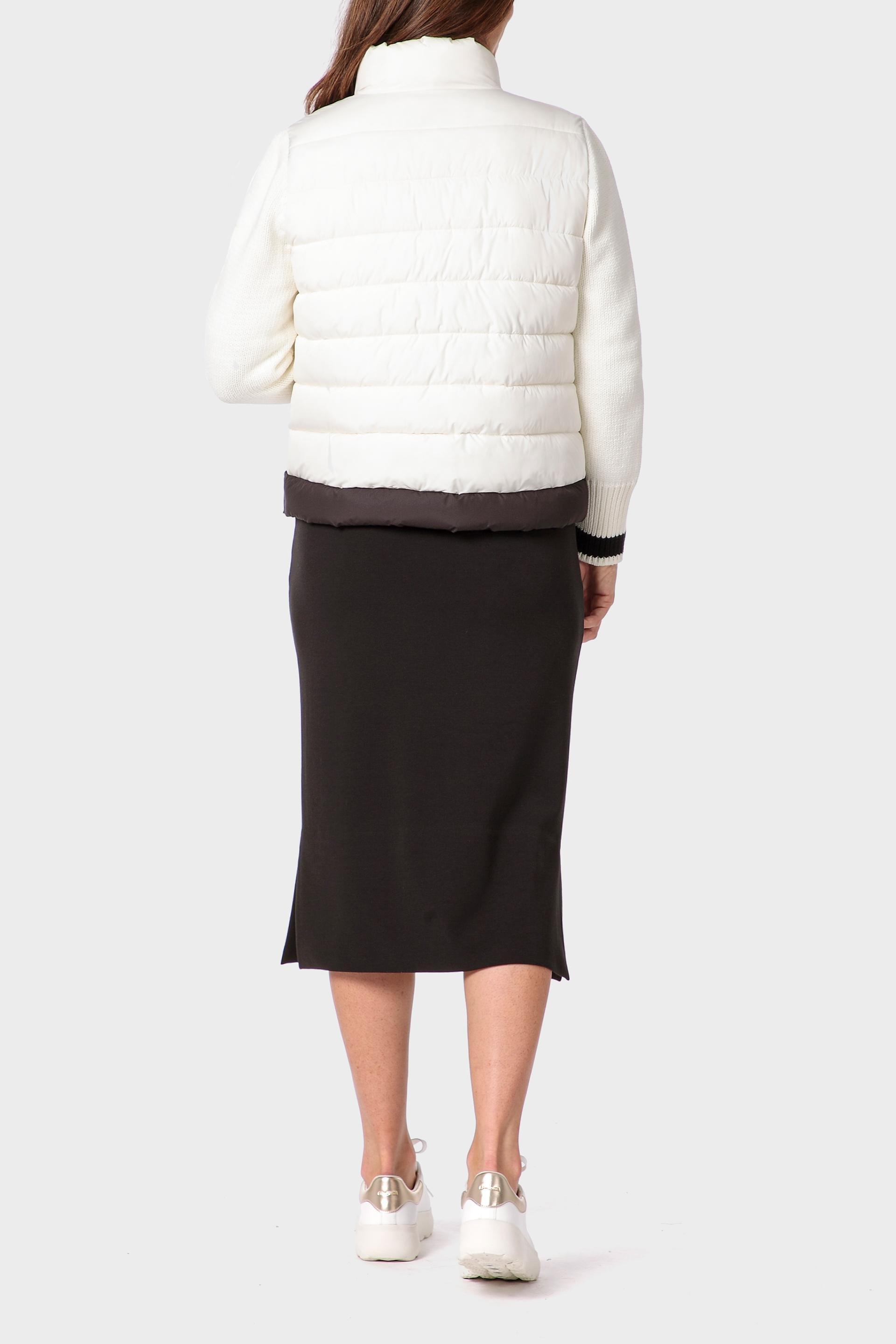 White Padded Jacket, White Off White, large image number 4