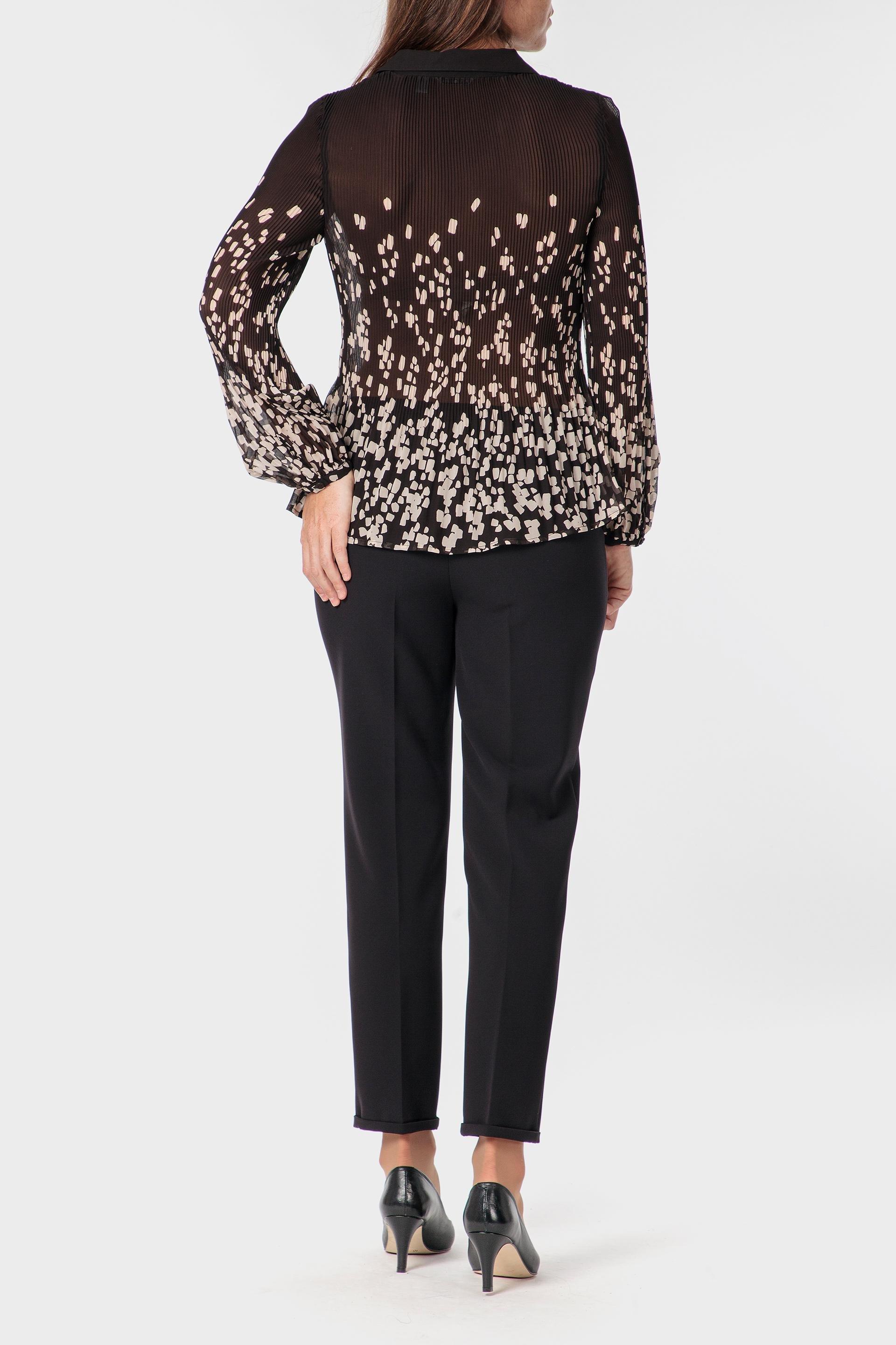 قميص بكسرات وطبعة، أسود, 3701_120, large image number 3