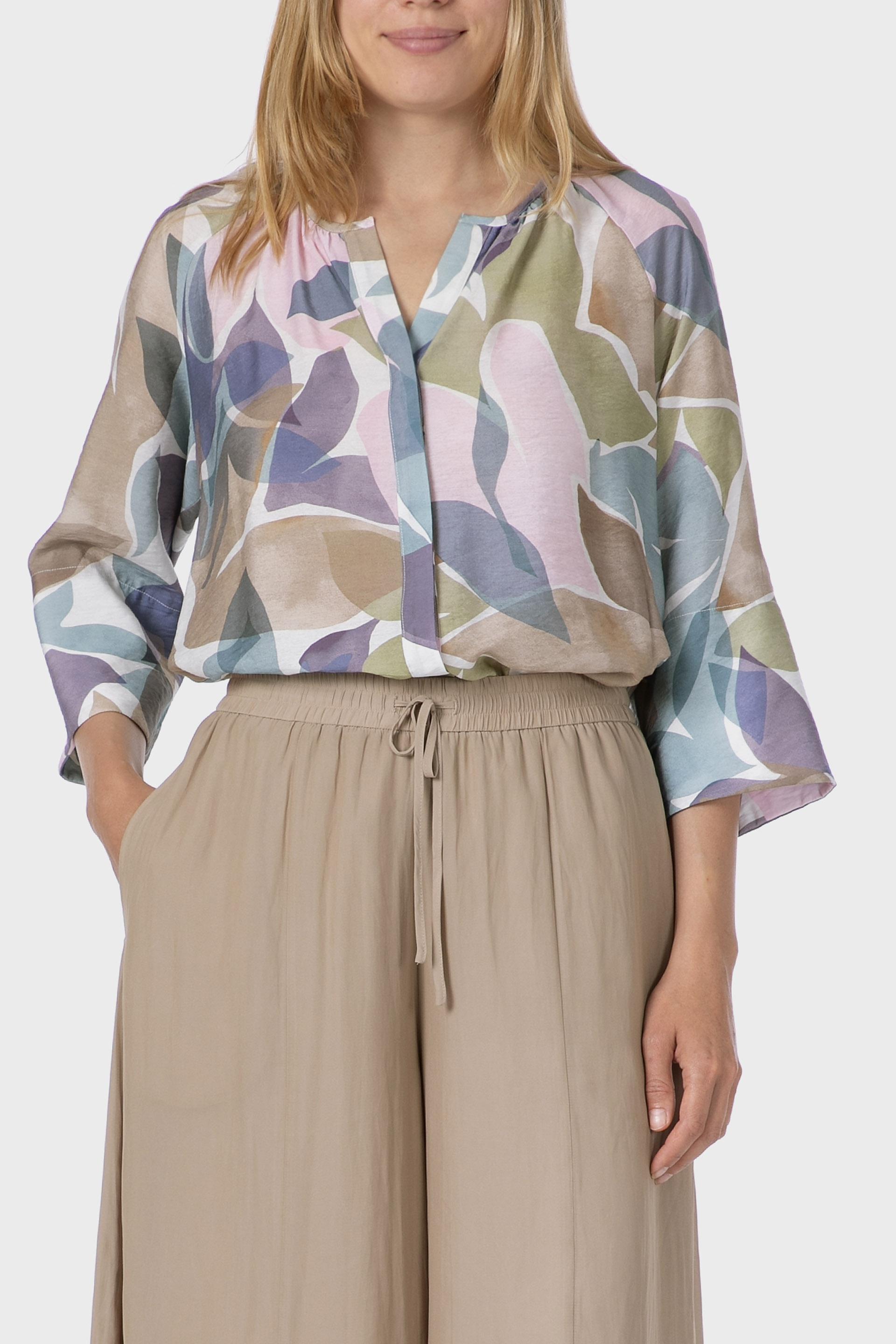 Beige Printed Shirt, , medium