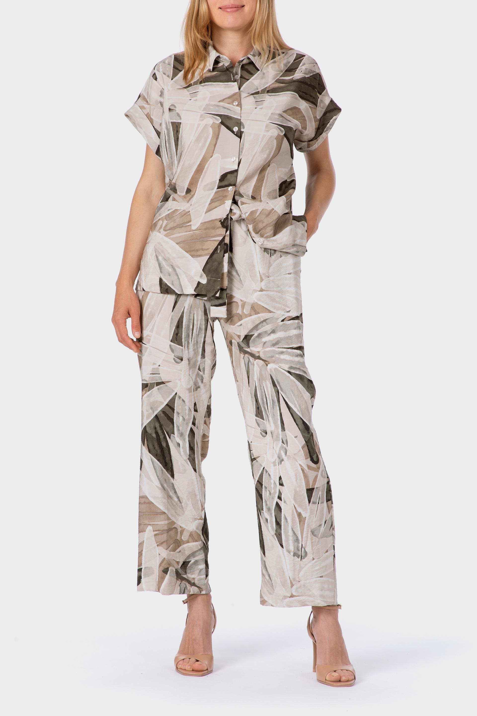 Khaki Printed Shirt, 3701_155, large image number 3