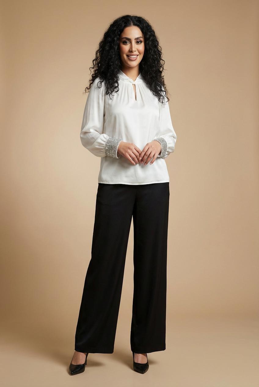 White Fancy Blouse, 3701_232, medium