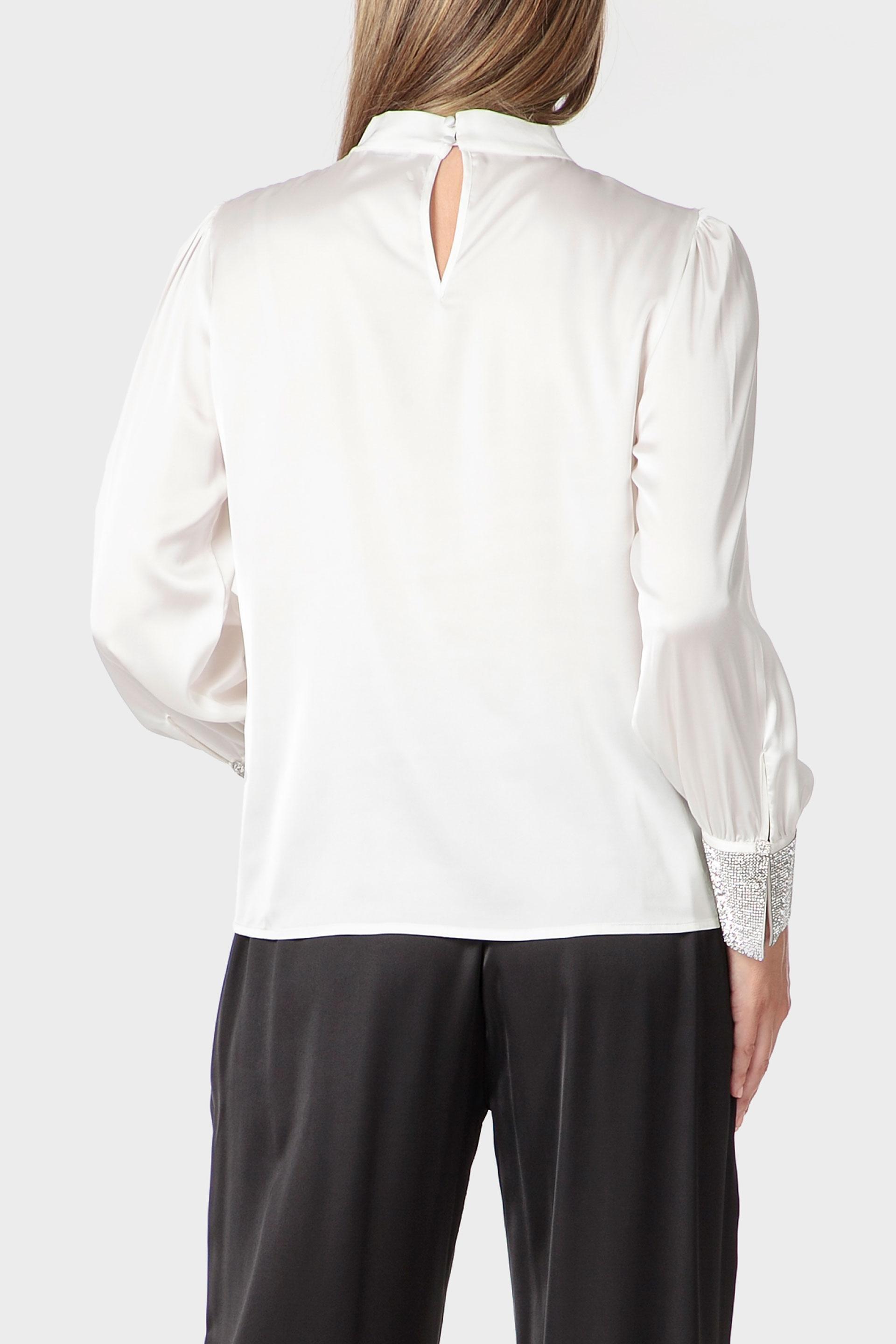 White Fancy Blouse, Beige Talc, large image number 3