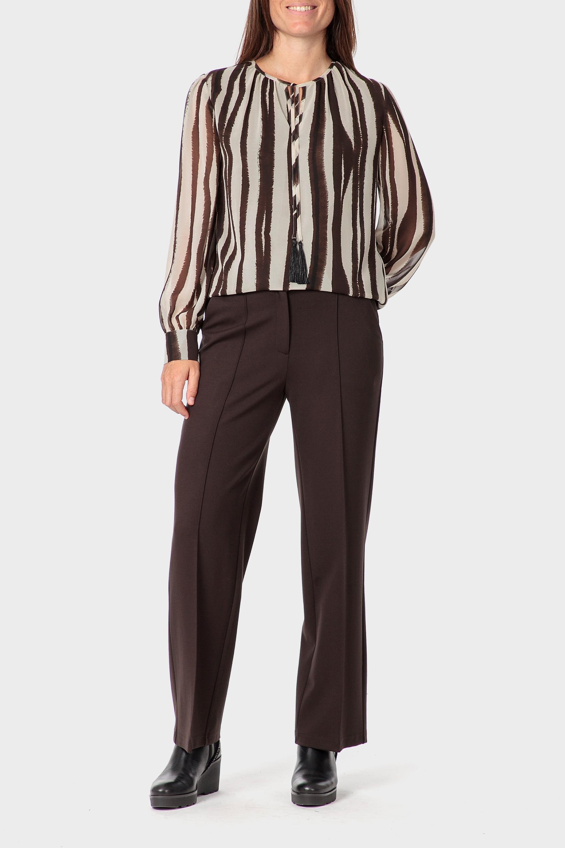 Multicour Printed Blouse, Beige, large image number 1