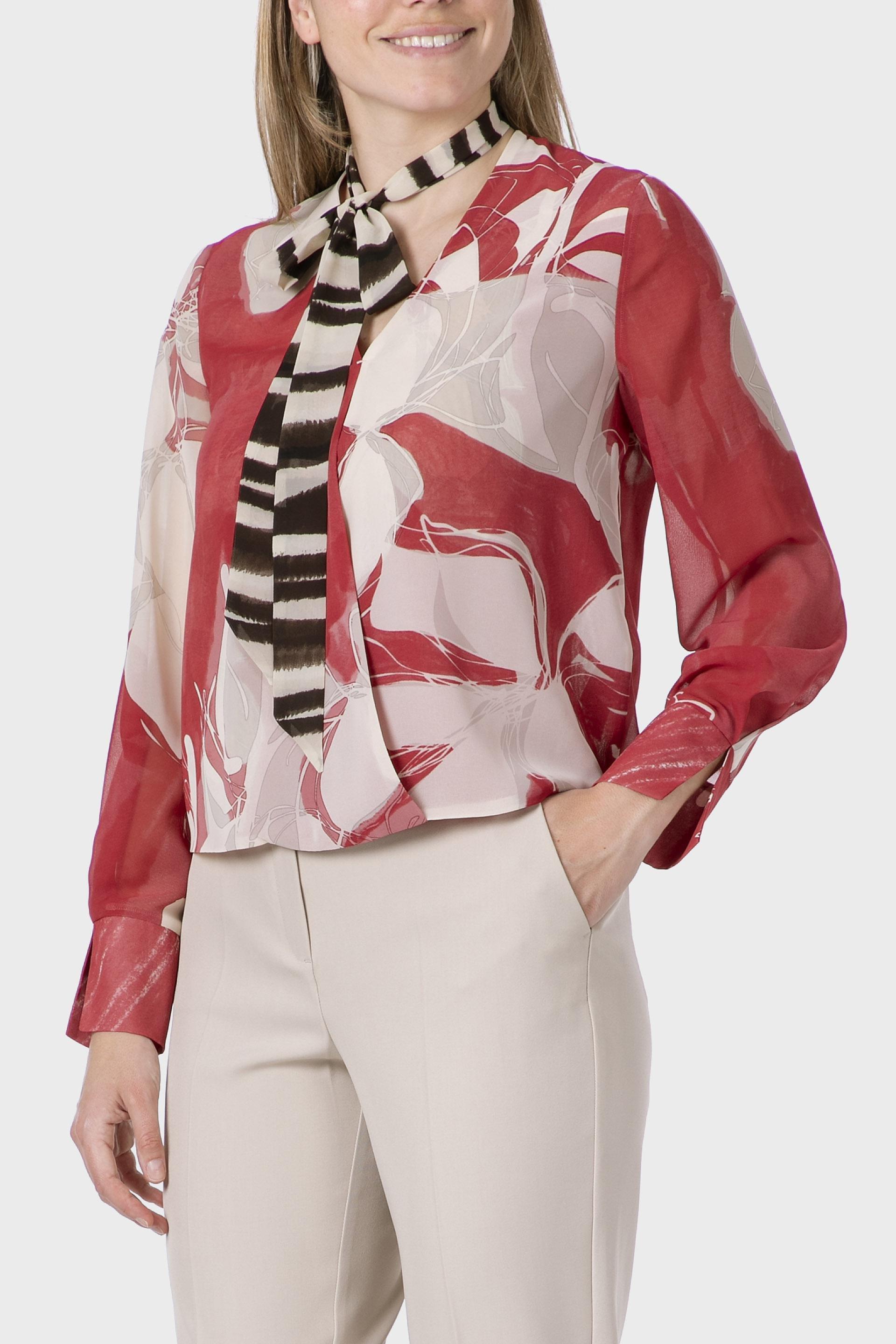 Multicolour Printed Blouse, , medium