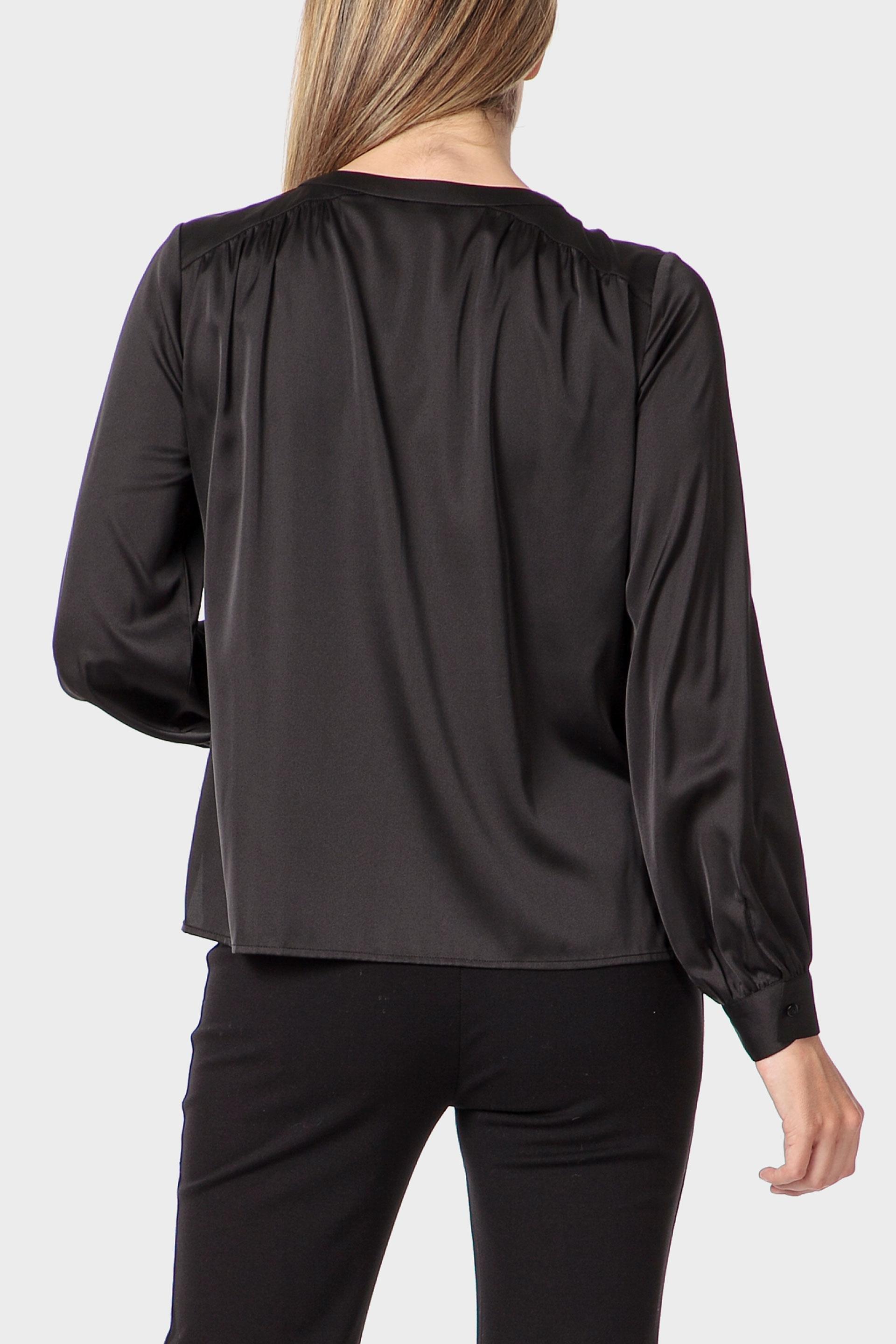 بلوزة، أسود, Black, medium