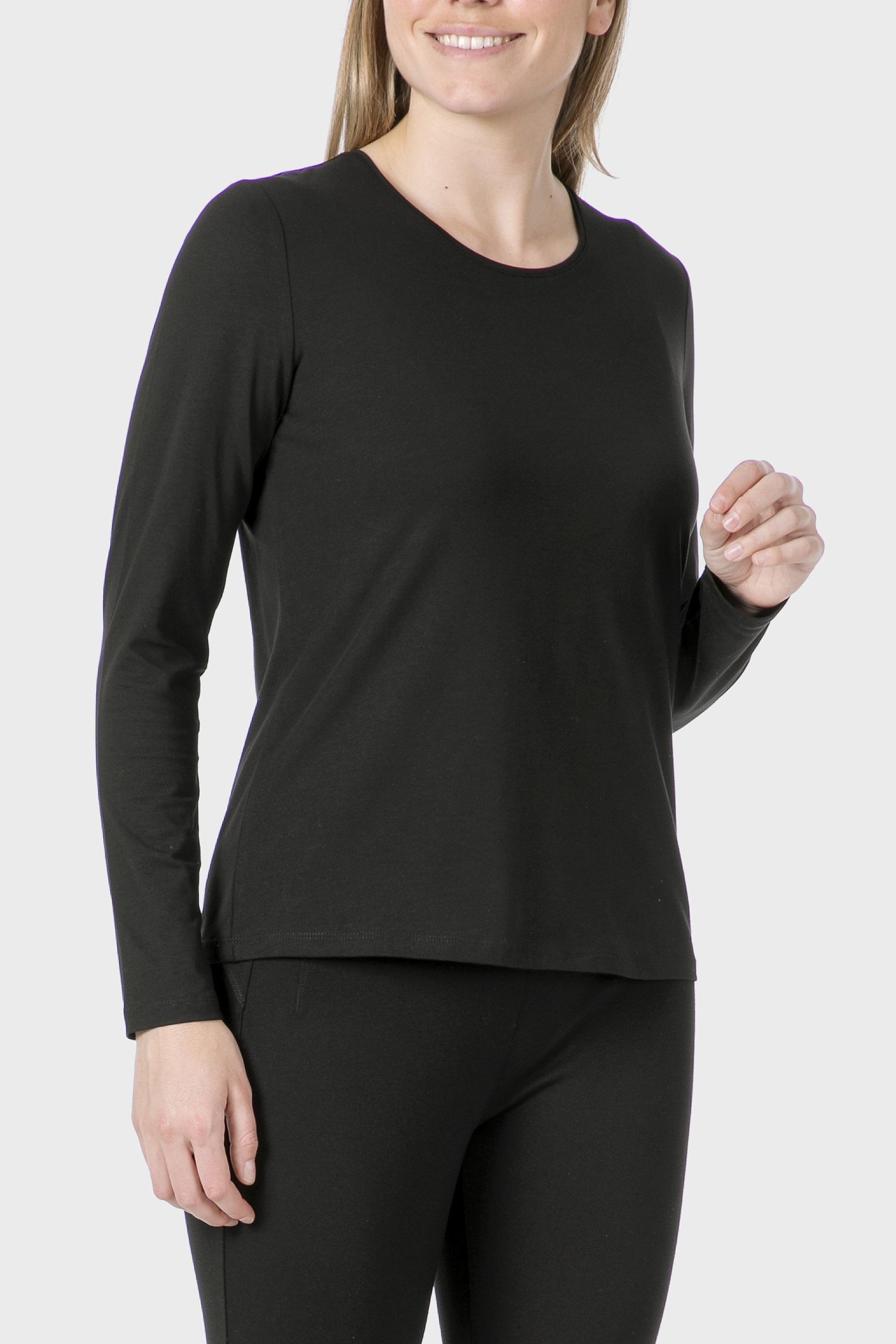 Black Basic T-Shirt, , large image number 0