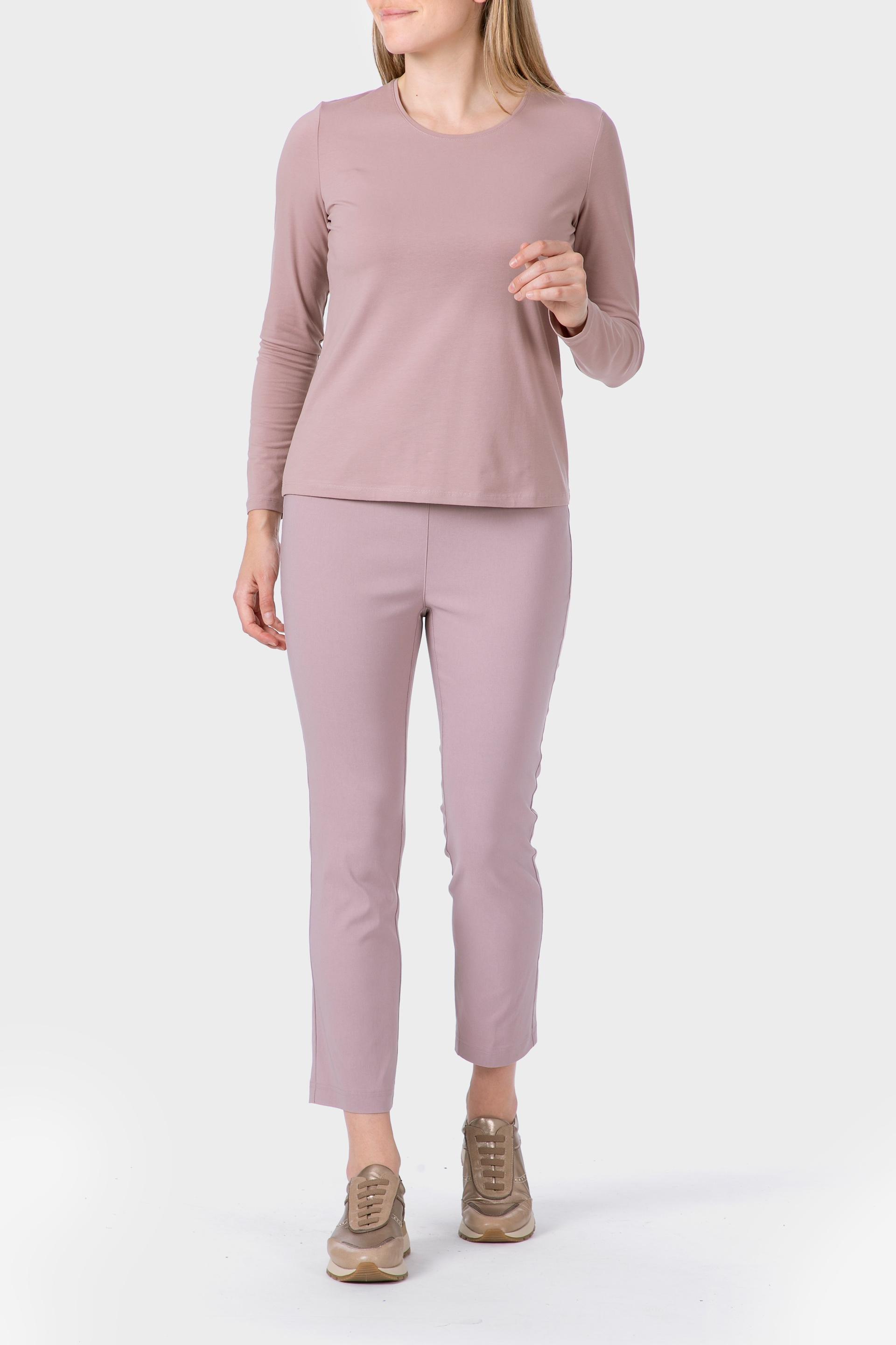 Pink Basic T-Shirt, Lillac Hydrangea, large image number 1