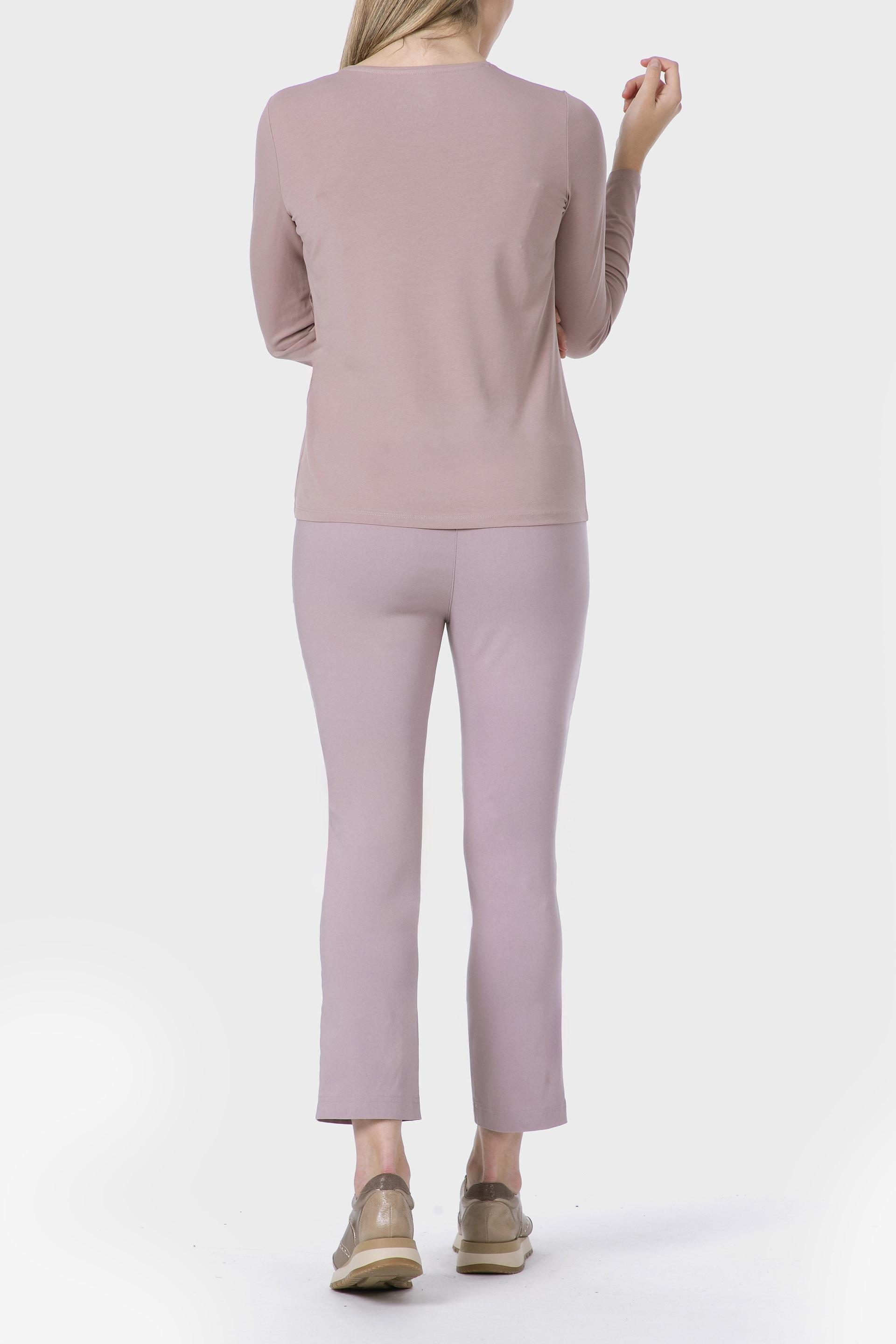 Pink Basic T-Shirt, Lillac Hydrangea, large image number 3