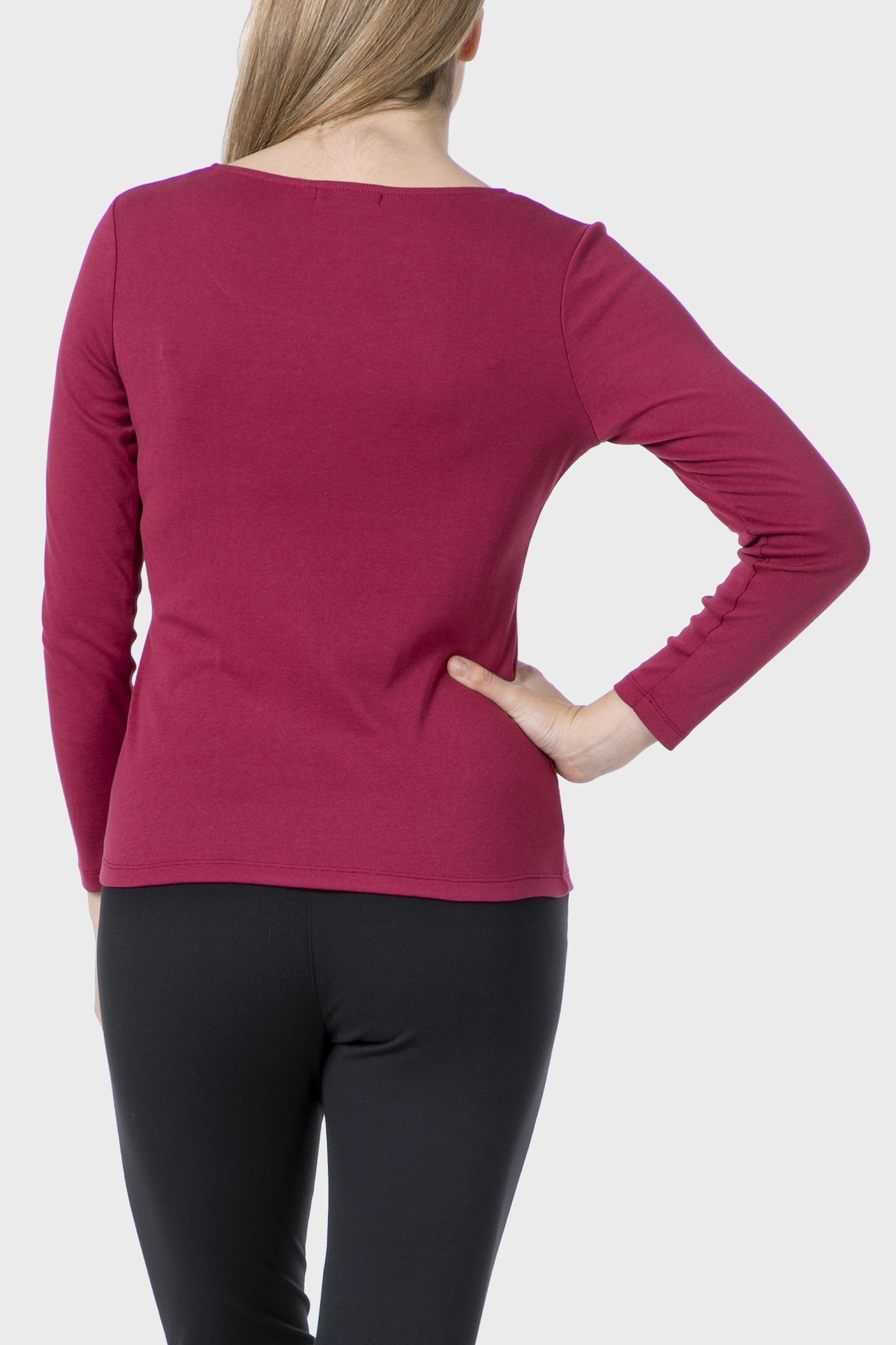 تيشيرت مزين بجواهر، أحمر, Red Pomegranate, medium