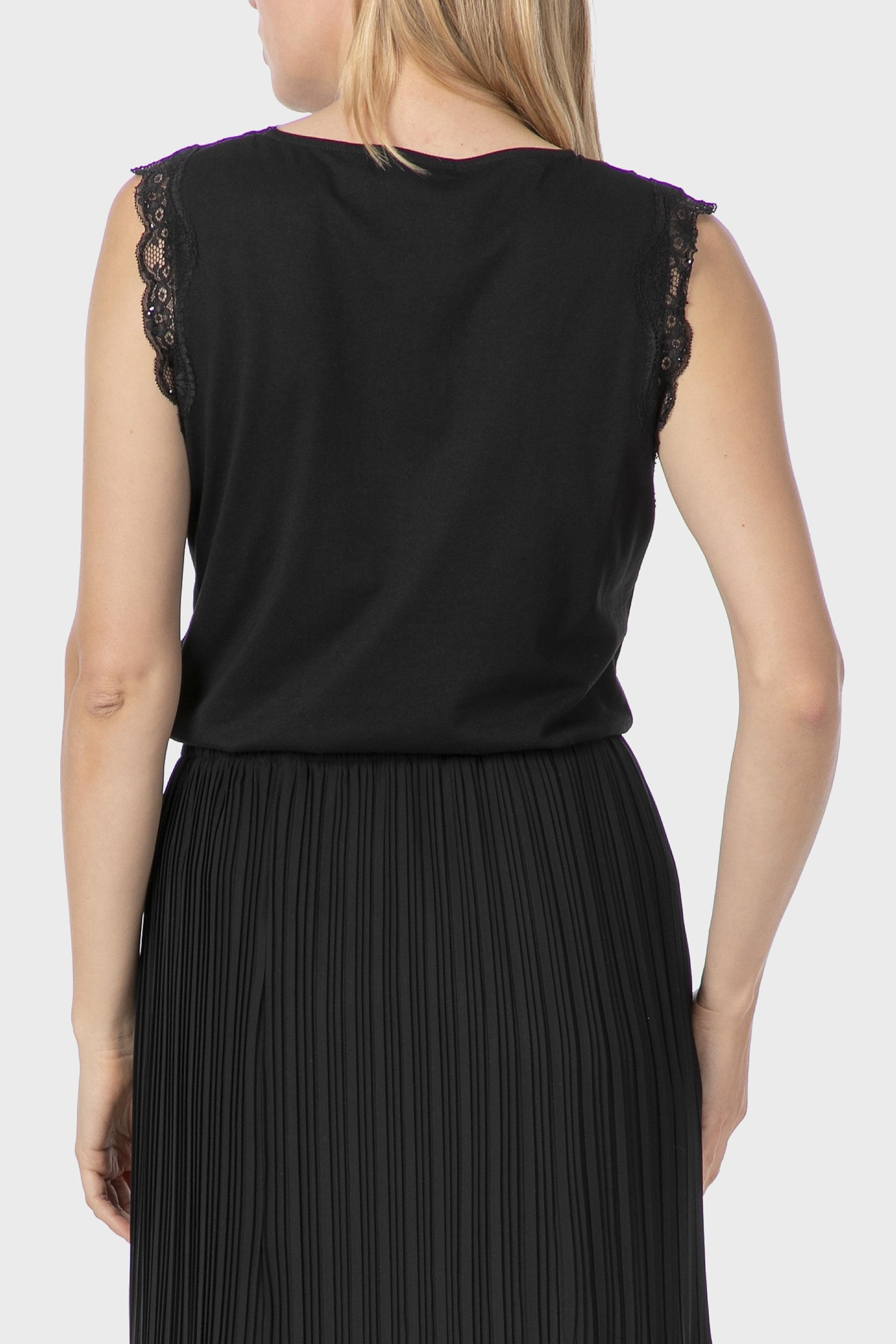 Black Lace T-Shirt, , large image number 2