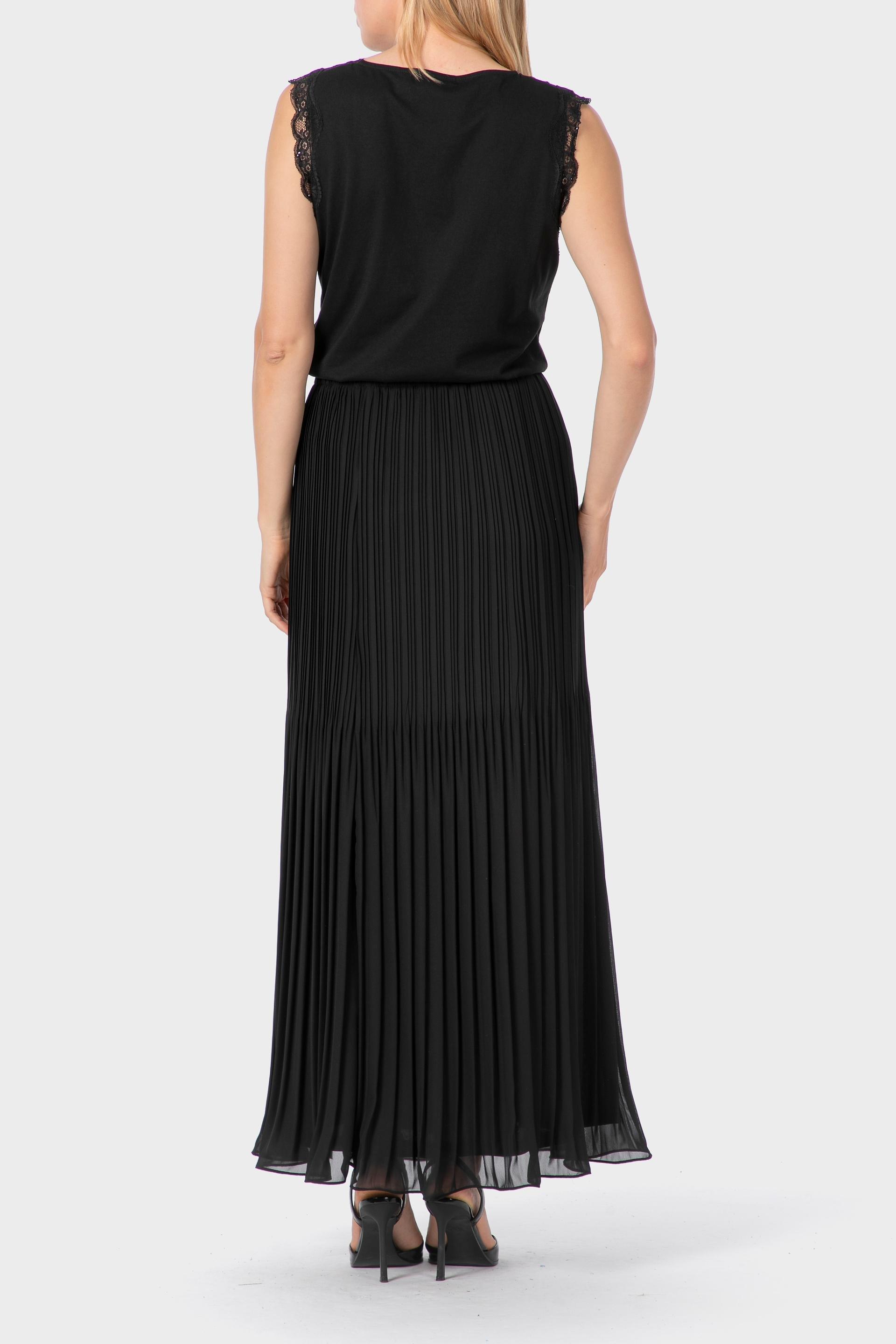 تيشيرت دانتيل، أسود, 3701_120, large image number 3