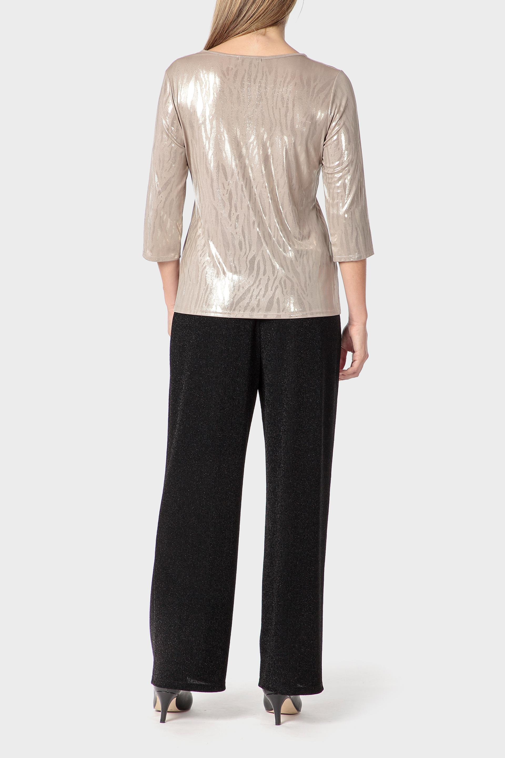 Cream Fantasy T-Shirt, 3701_185, large image number 3