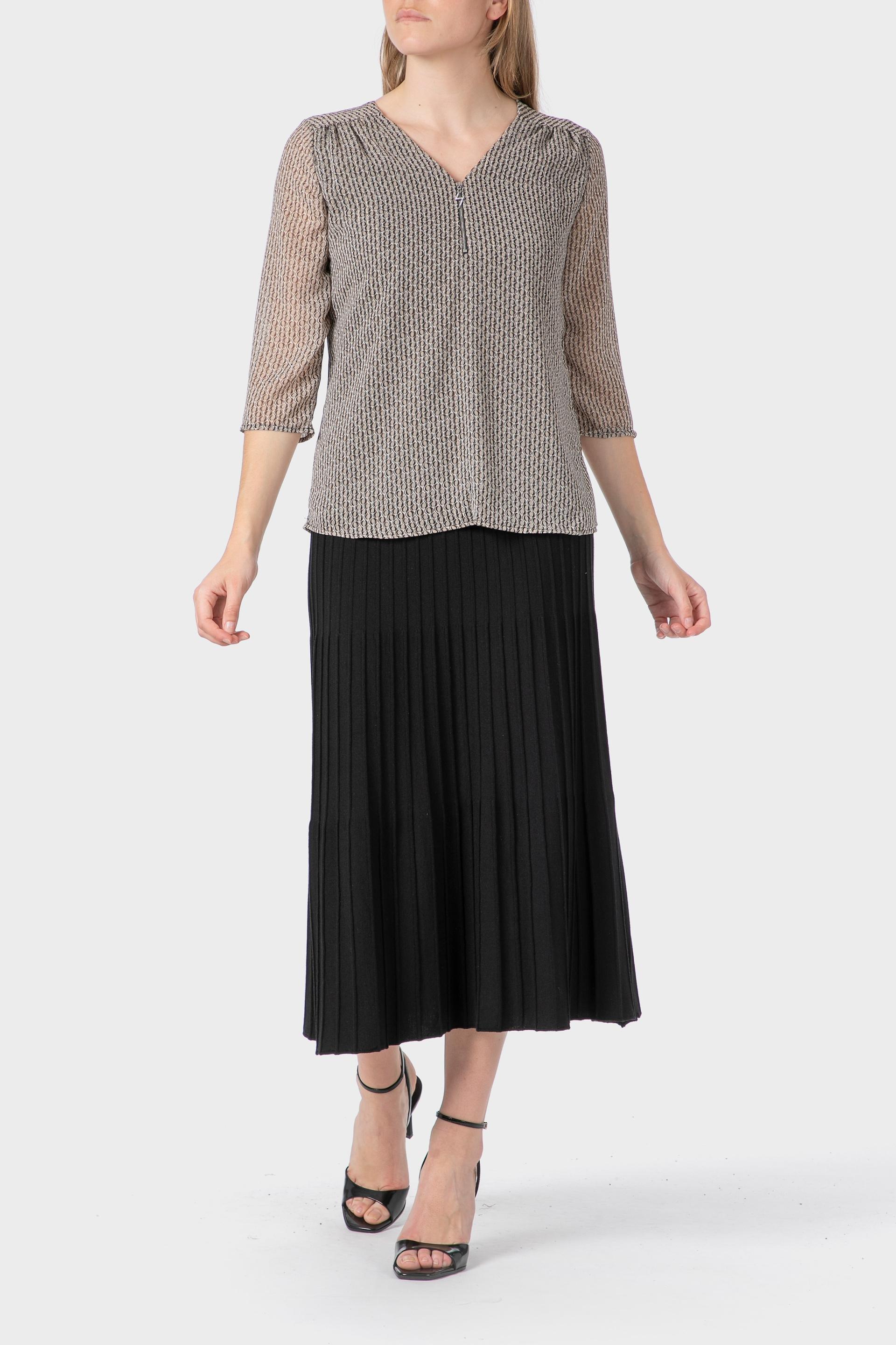 تيشيرت بطبعة، أسود, Black, medium