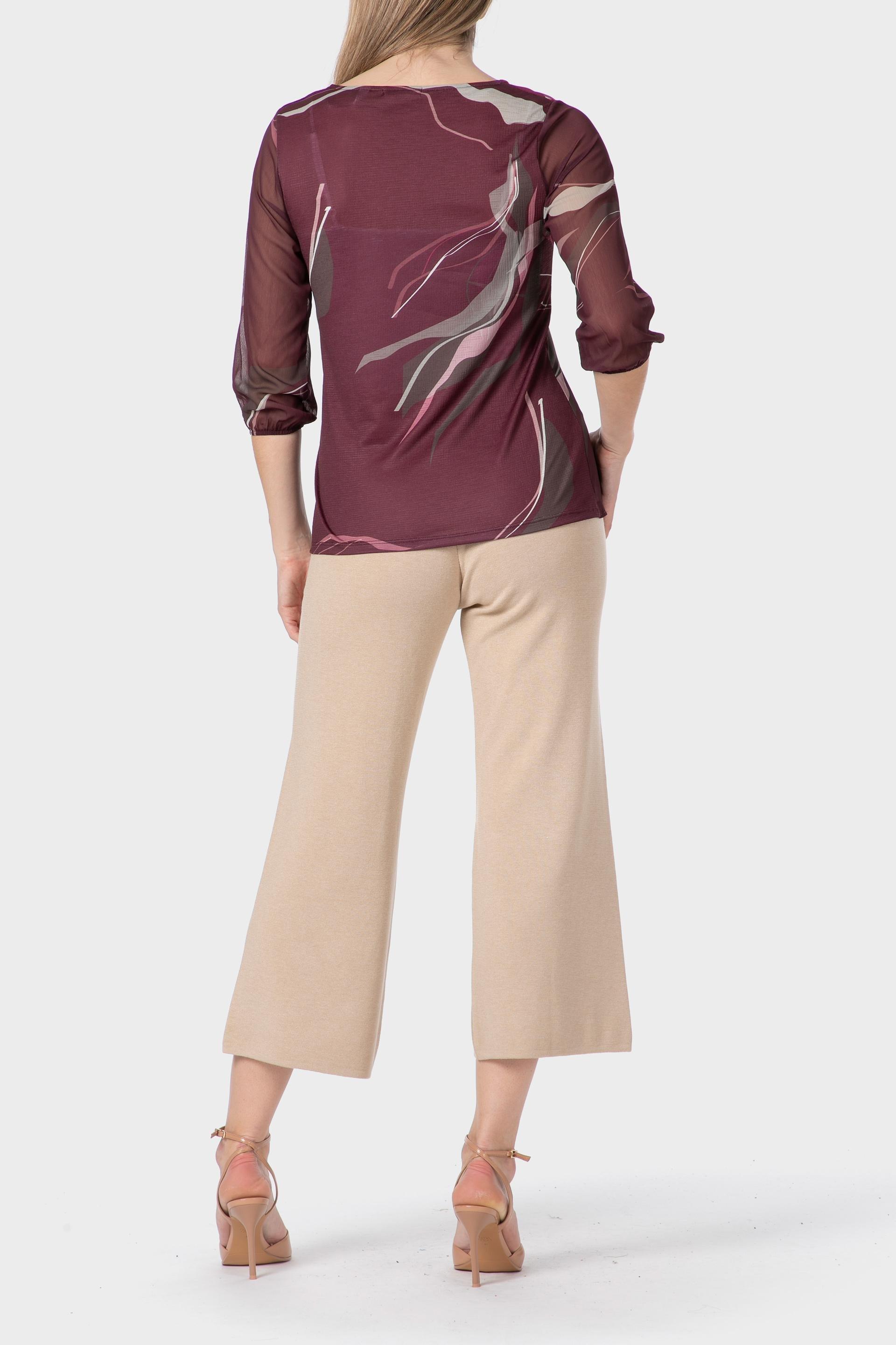 Purple Printed T-Shirt, 3701_143, large image number 3