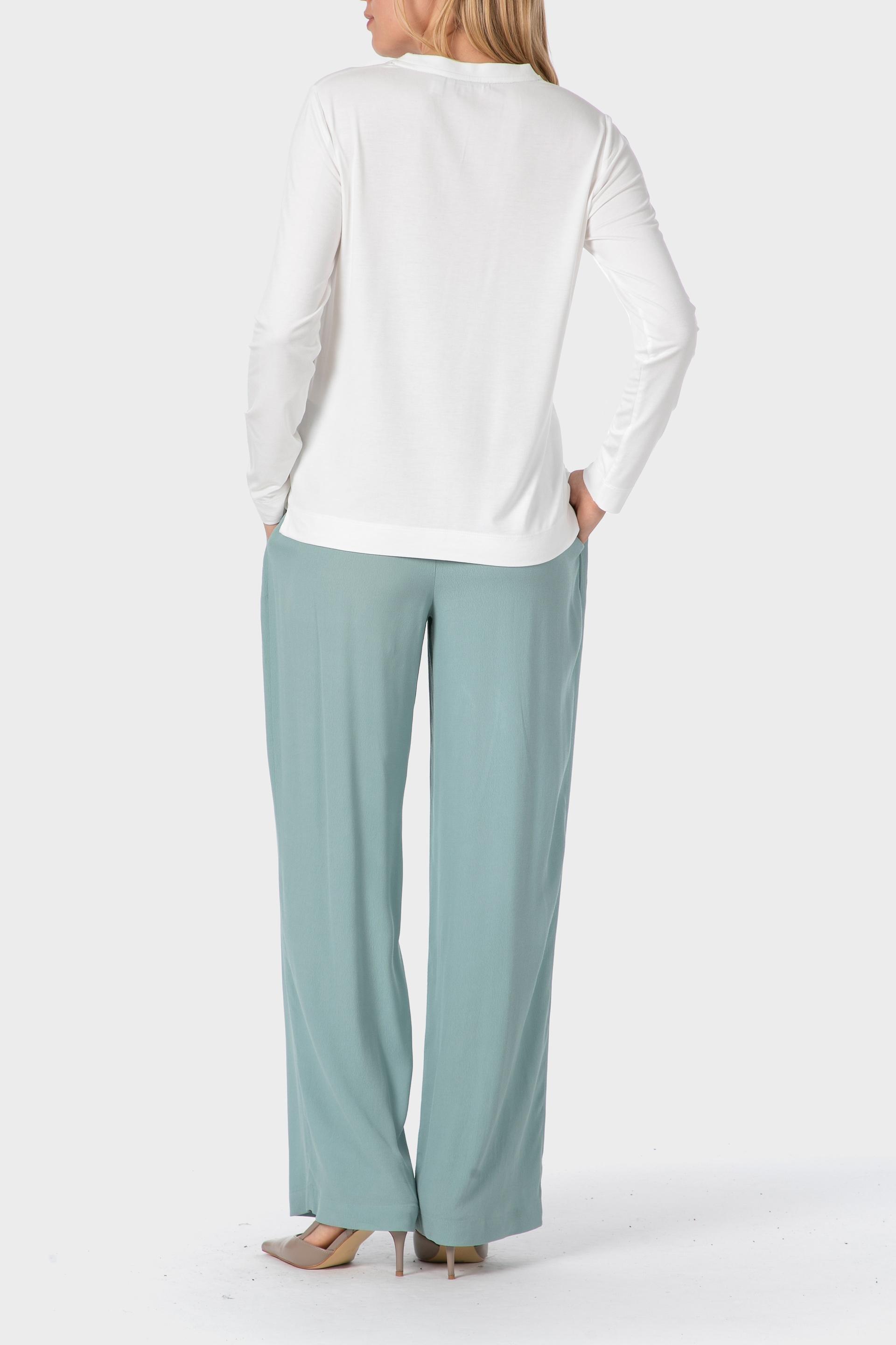 White Flocked T-Shirt, 3701_232, large image number 3