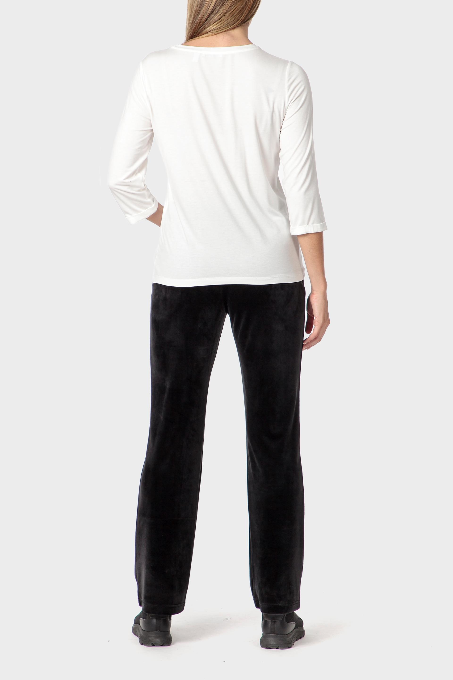 White T-Shirt, Beige Talc, large image number 3