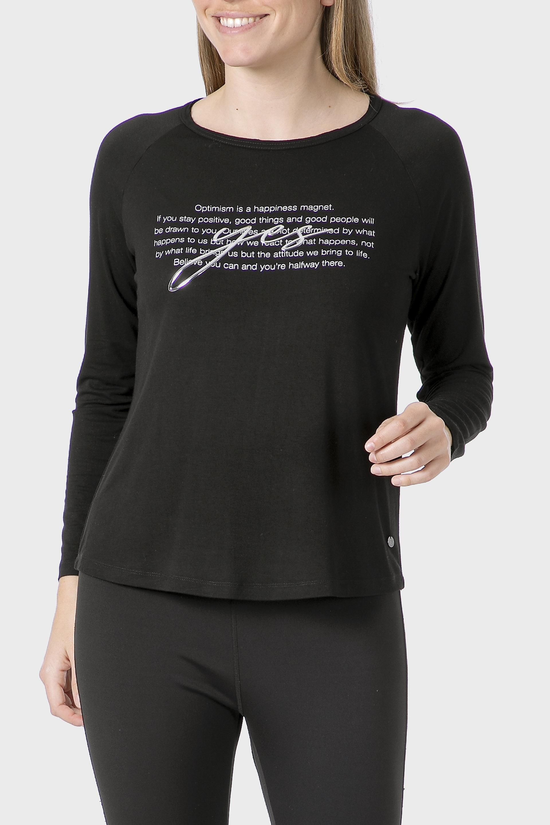 Black Printed T-Shirt, 3701_120, large image number 0