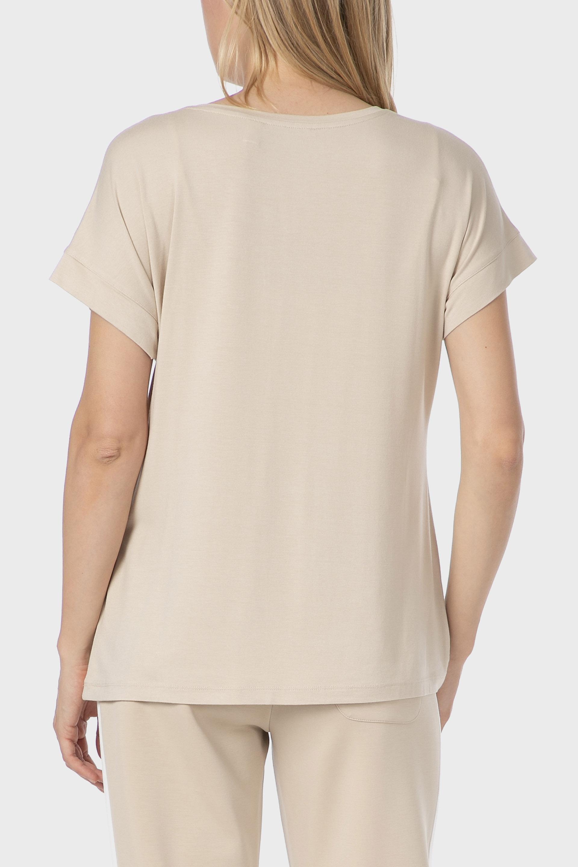 Beige Printed T-Shirt, , large image number 1