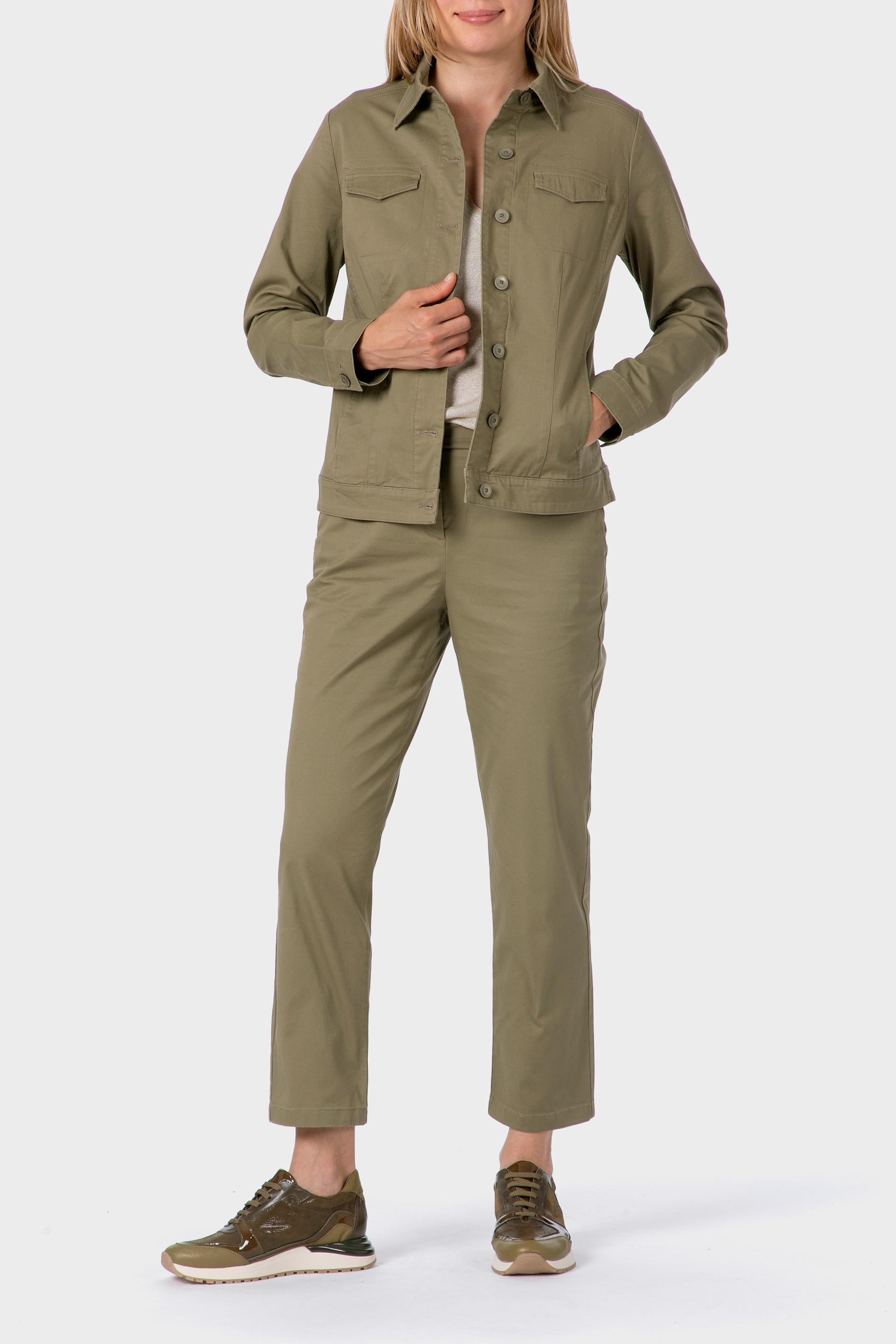 جاكيت، كاكي, Green Khaki, large image number 3