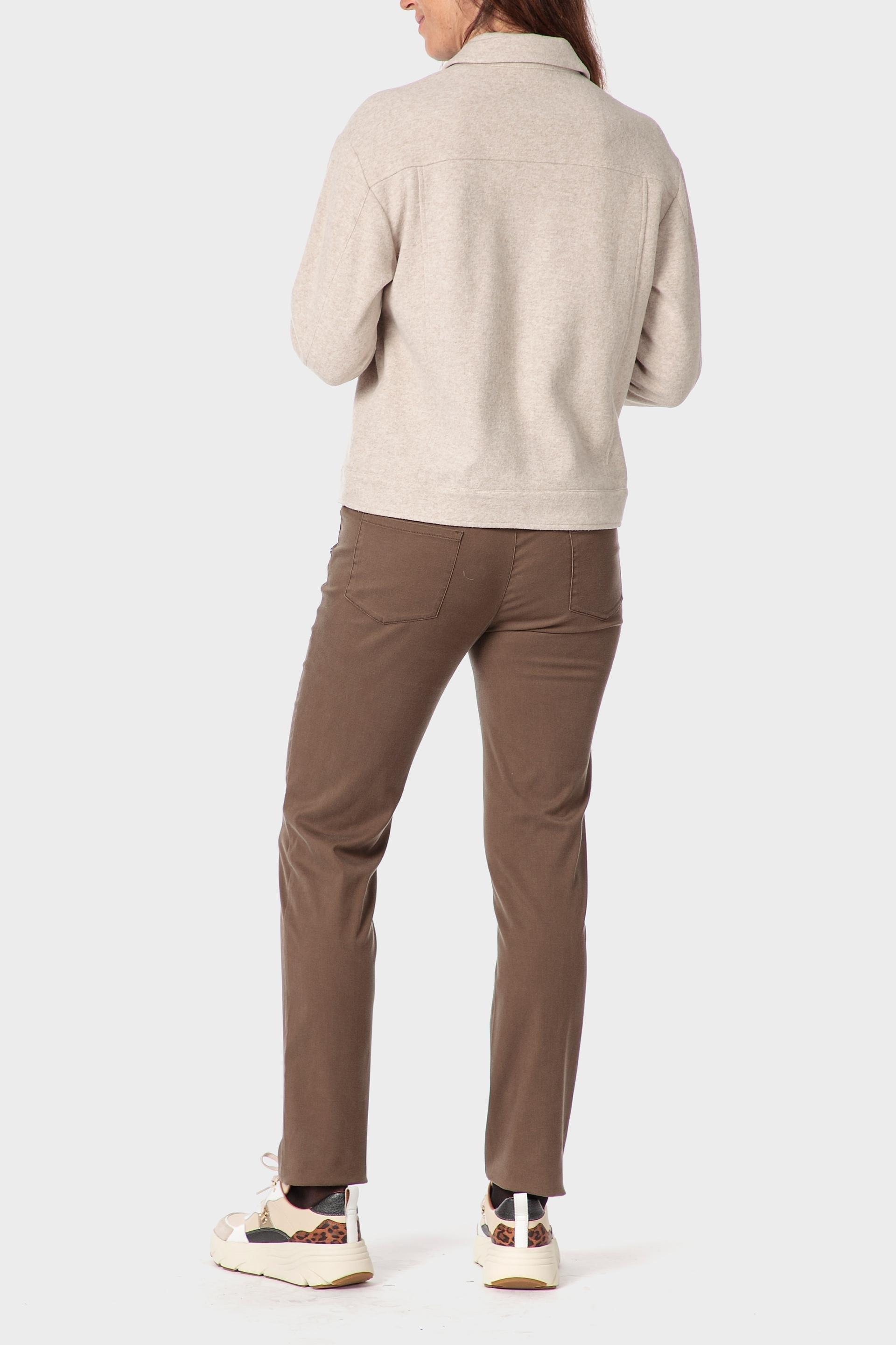 Beige Pockets Jacket, Beige Melange, large image number 3