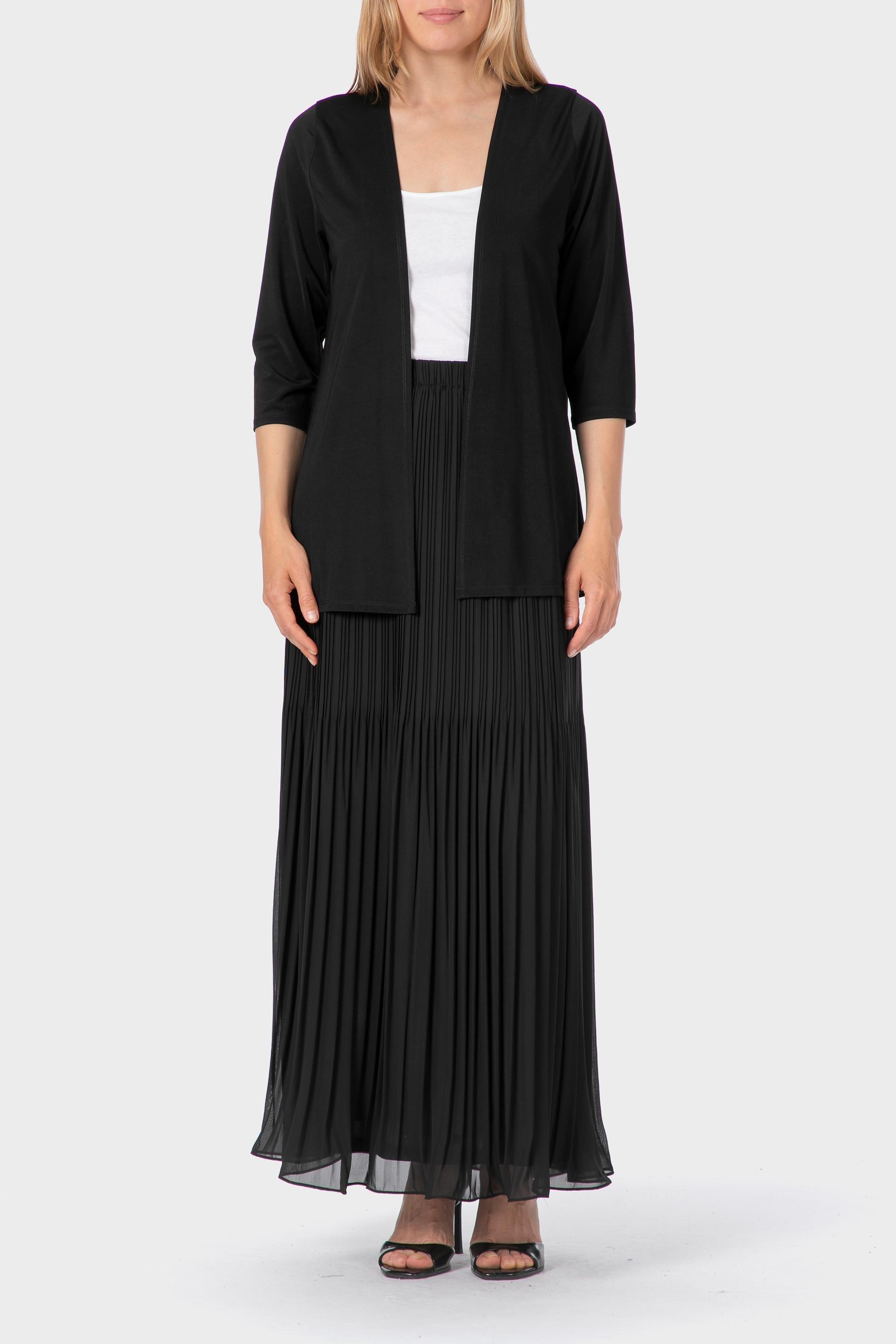 Black Open Jacket, , large image number 1