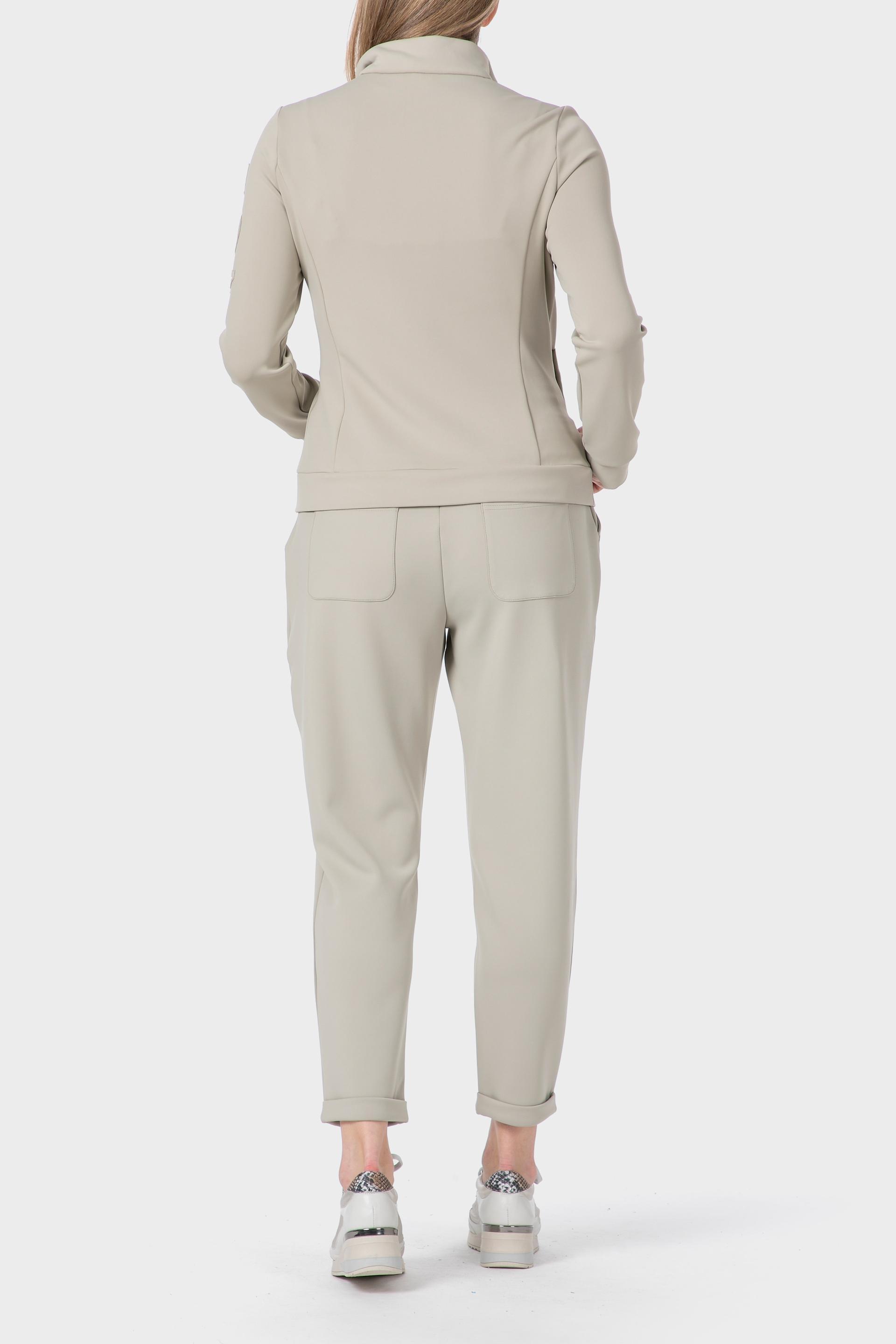 Cream Padded Jacket, 3701_299, large image number 4