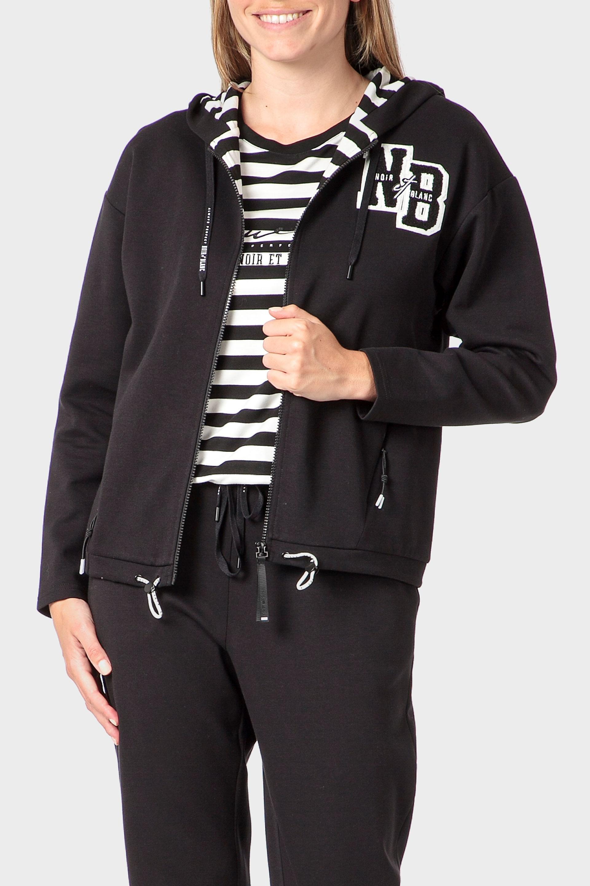 Black Hooded Jacket, 3701_120, medium