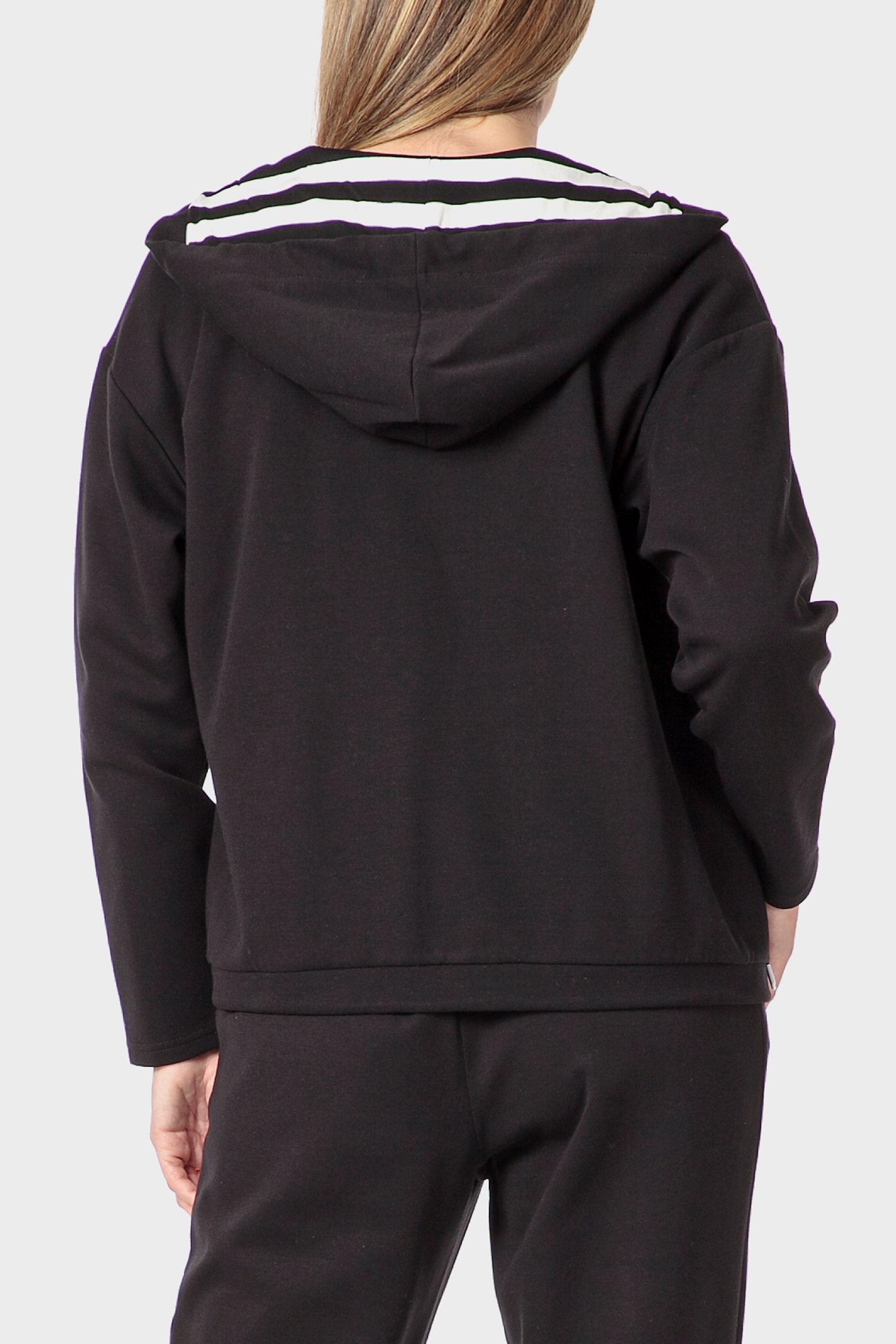 Black Hooded Jacket, 3701_120, medium