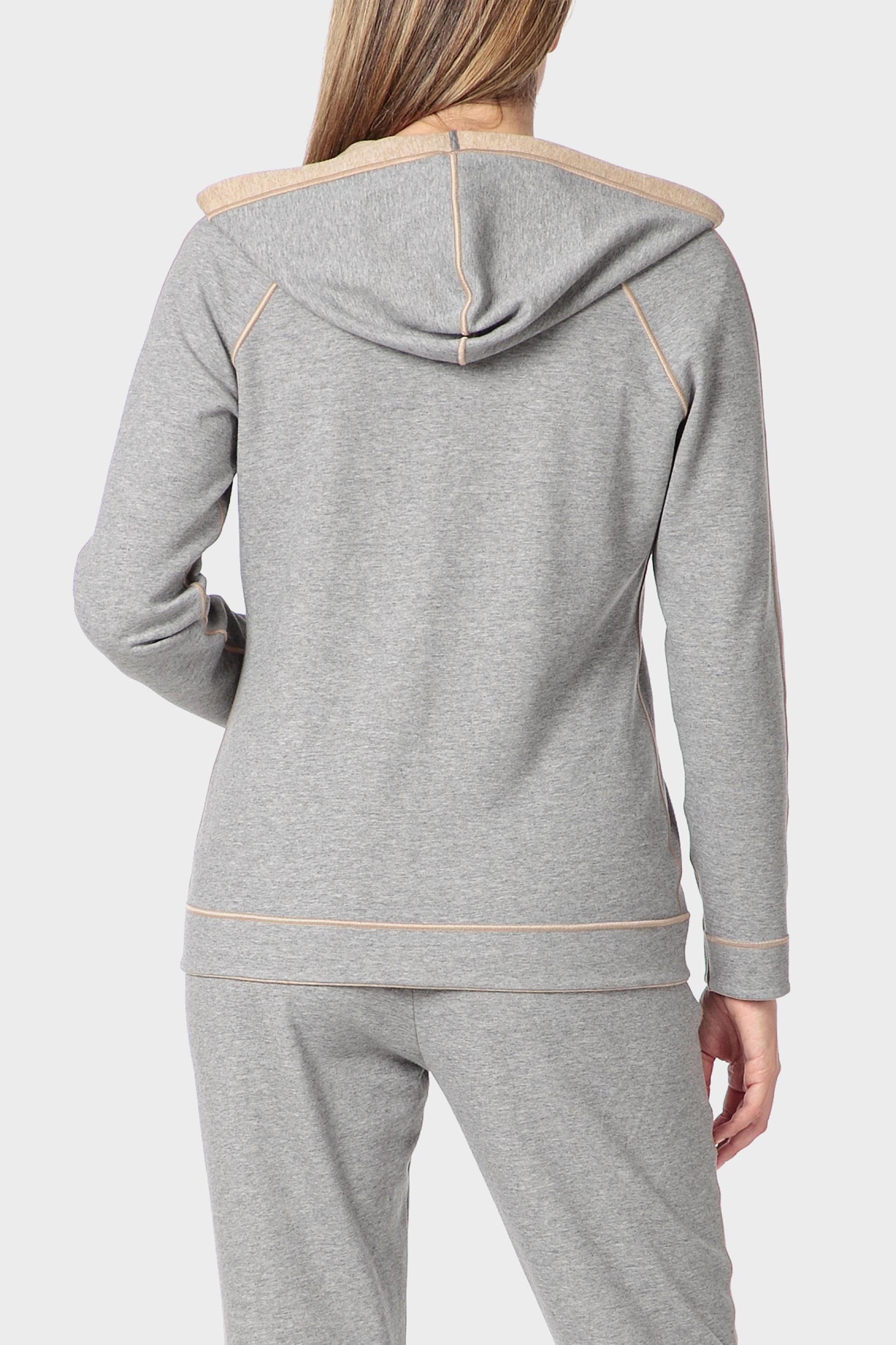 جاكيت قابل للارتداء على الوجهين، بيج, Beige Melange, medium