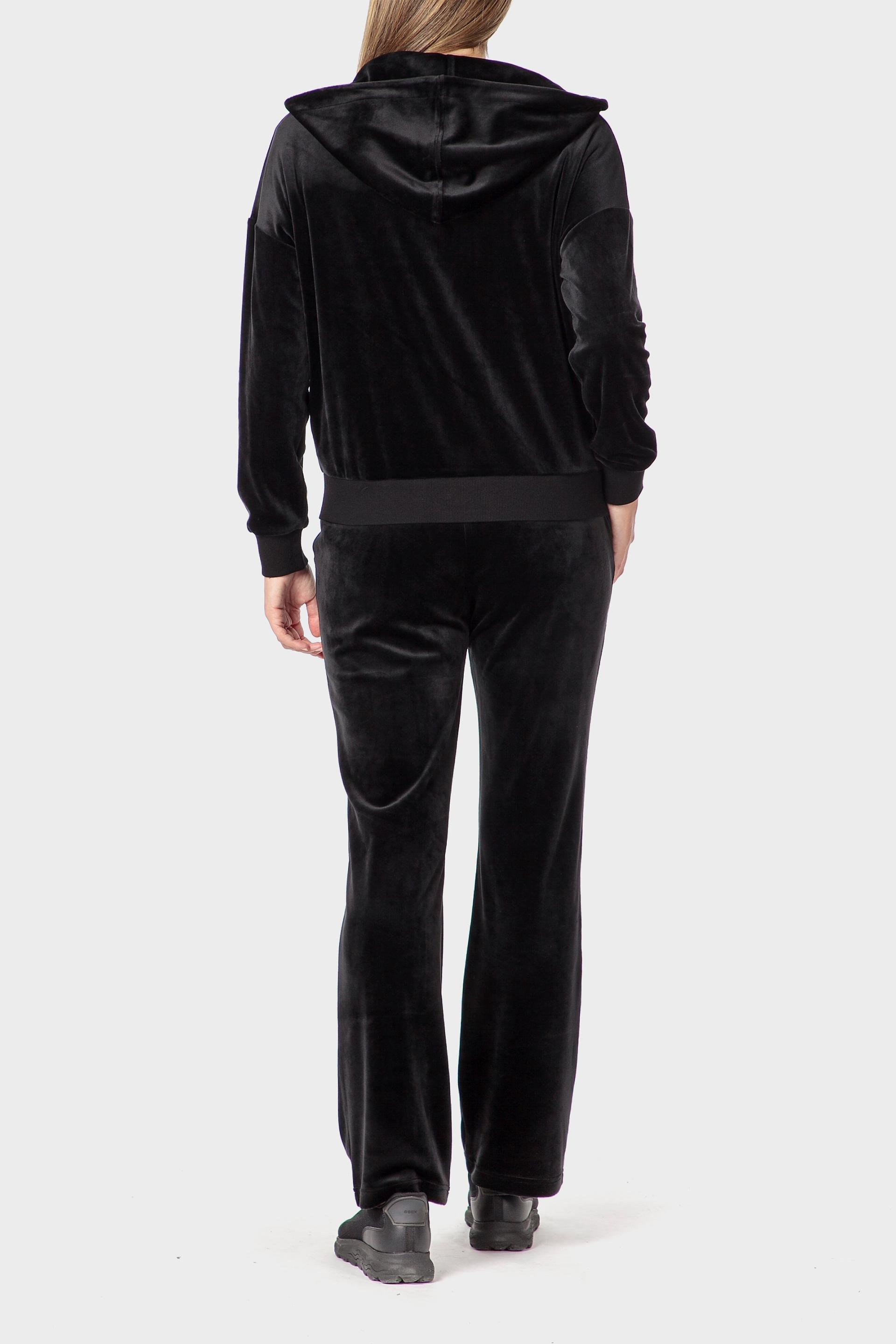 Black Hooded Jacket, Black, large image number 3