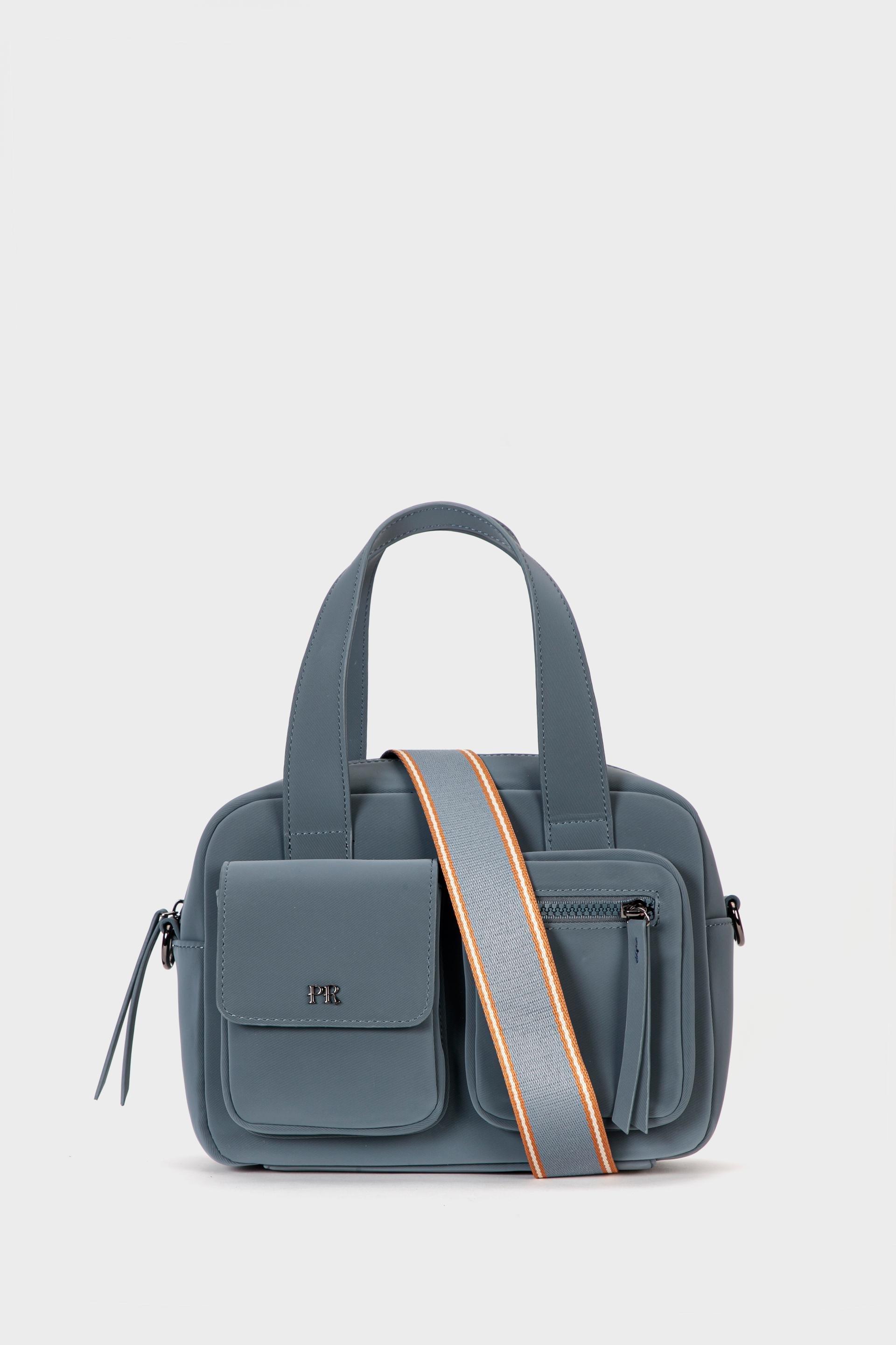 حقيبة يد، أزرق, Blue, medium