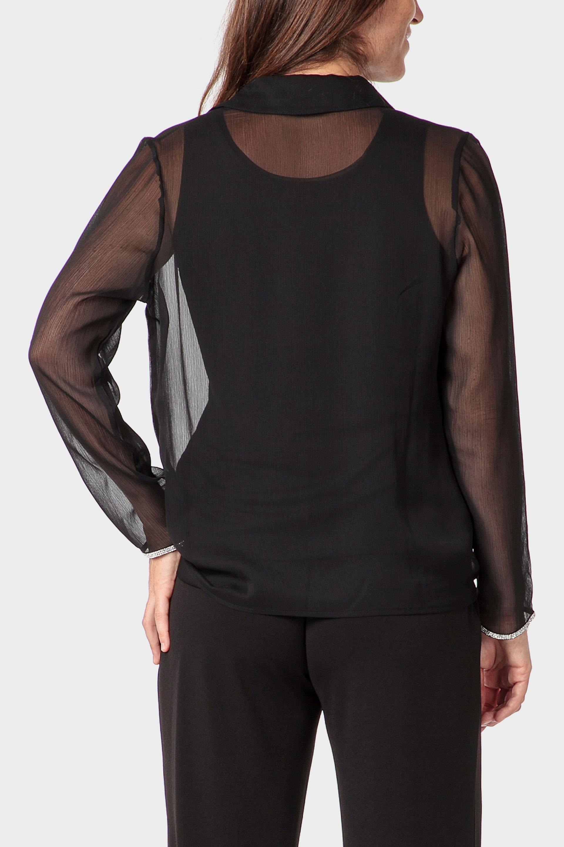 Black Twinset, Black, medium