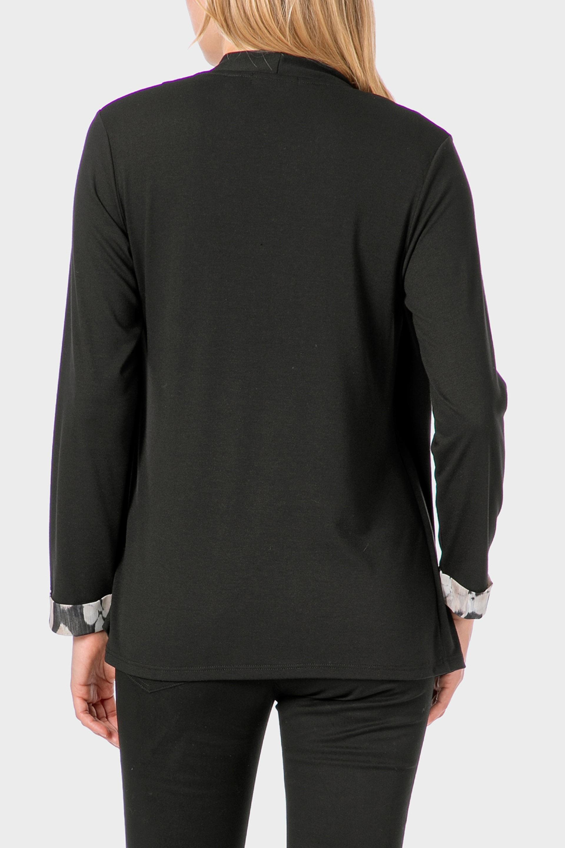 Black Faux Twinset, 3701_120, medium