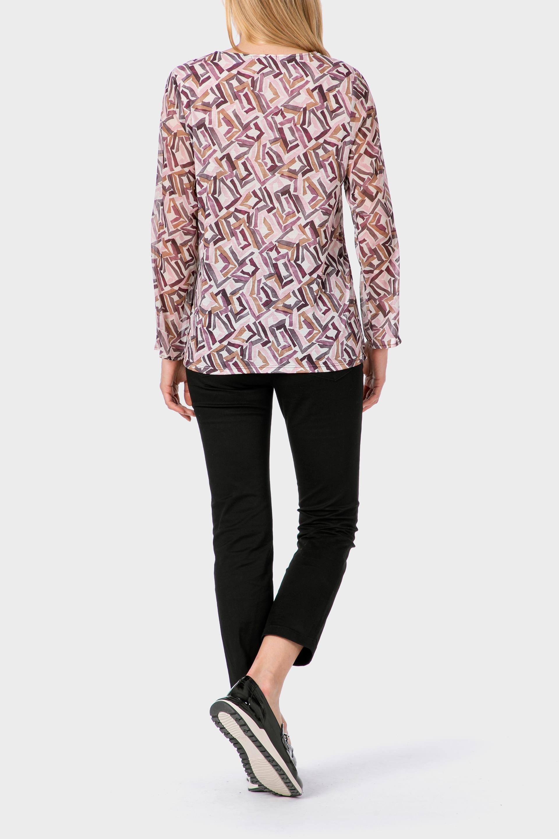 Multicolour Faux Twinset, 3701_319, large image number 3