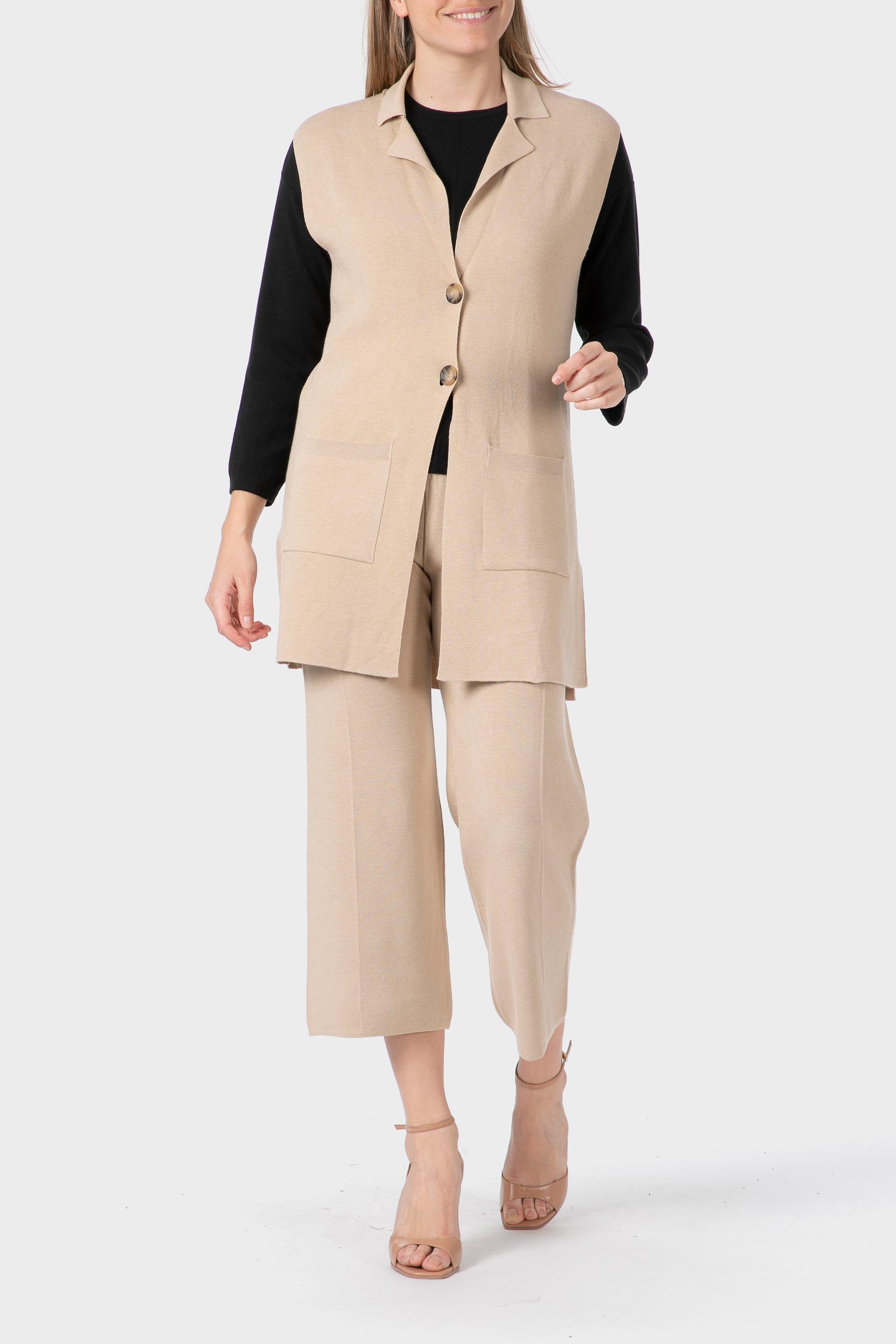 جيليه طويل، ألوان متعددة, Beige, medium