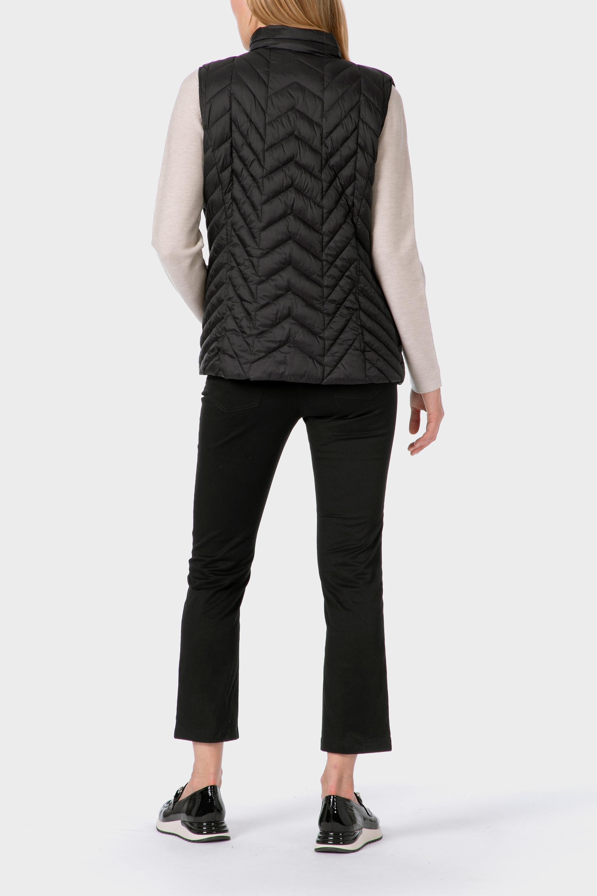 Grey Reversible Waistcoat, Black, large image number 5