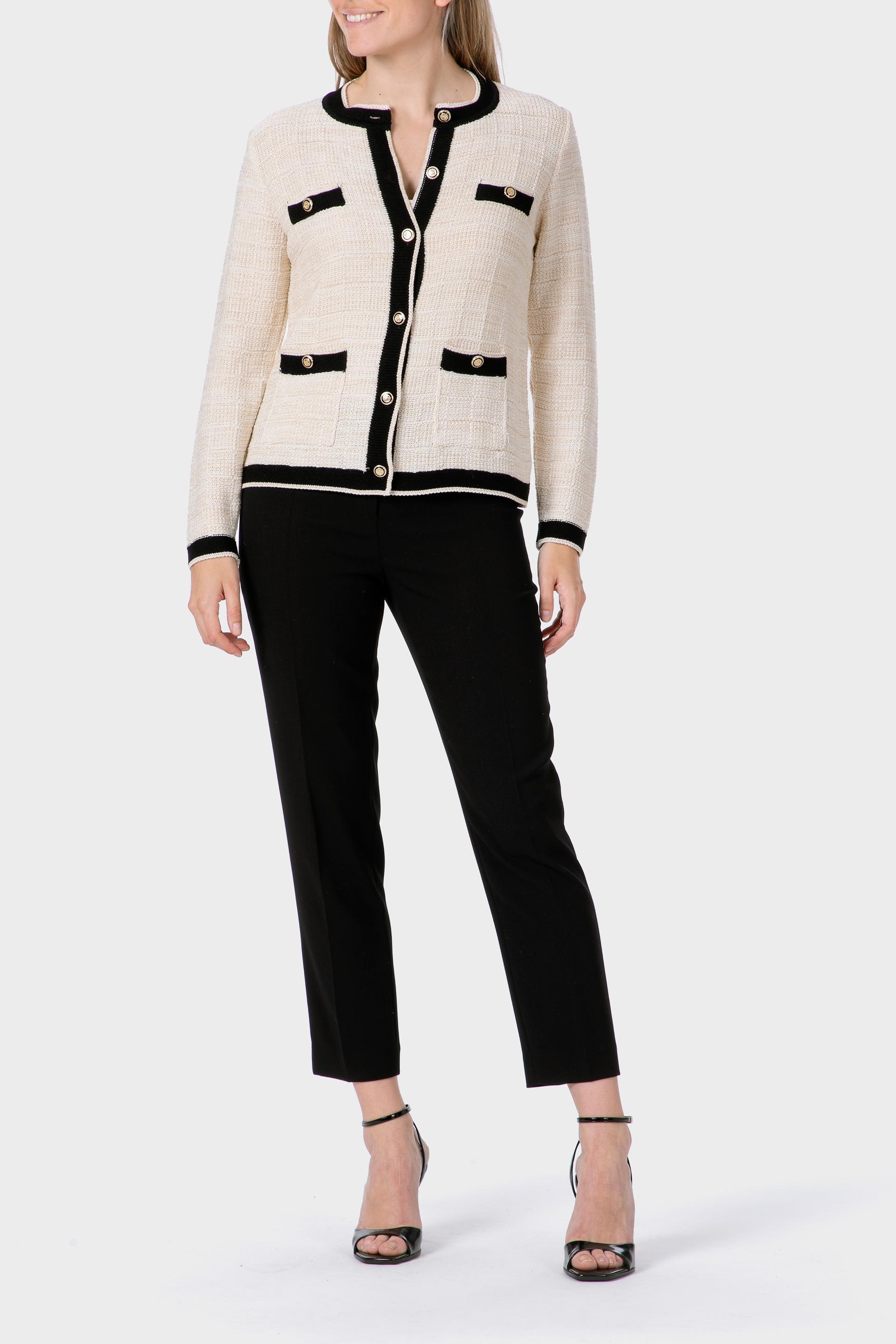 جاكيت بجيوب، كريمي, White Off White, large image number 1