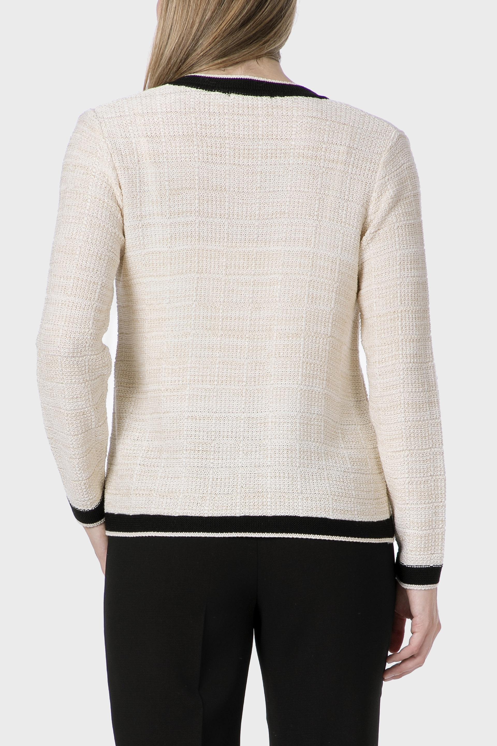 Cream Jacket With Pockets, White Off White, large image number 2