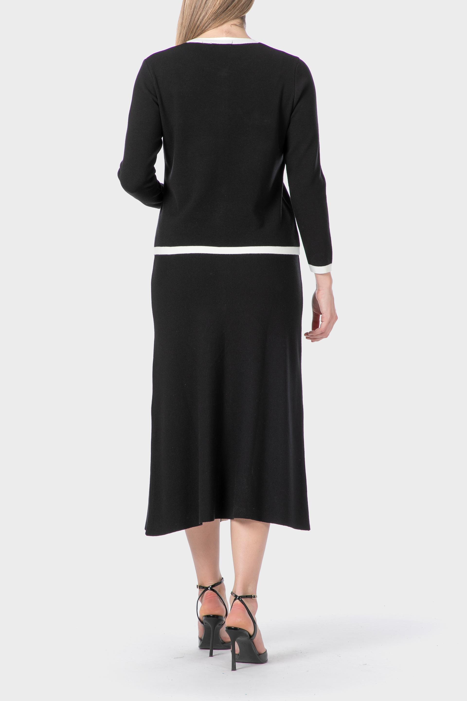 Black Jacket With Pockets, Black, large image number 3