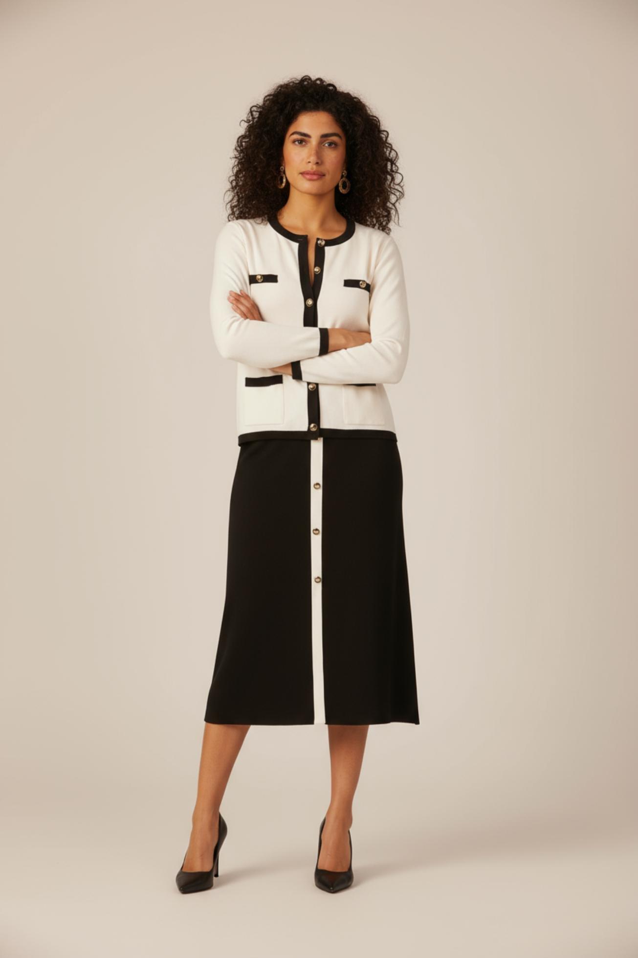 White Jacket With Pockets, White Off White, large image number 0