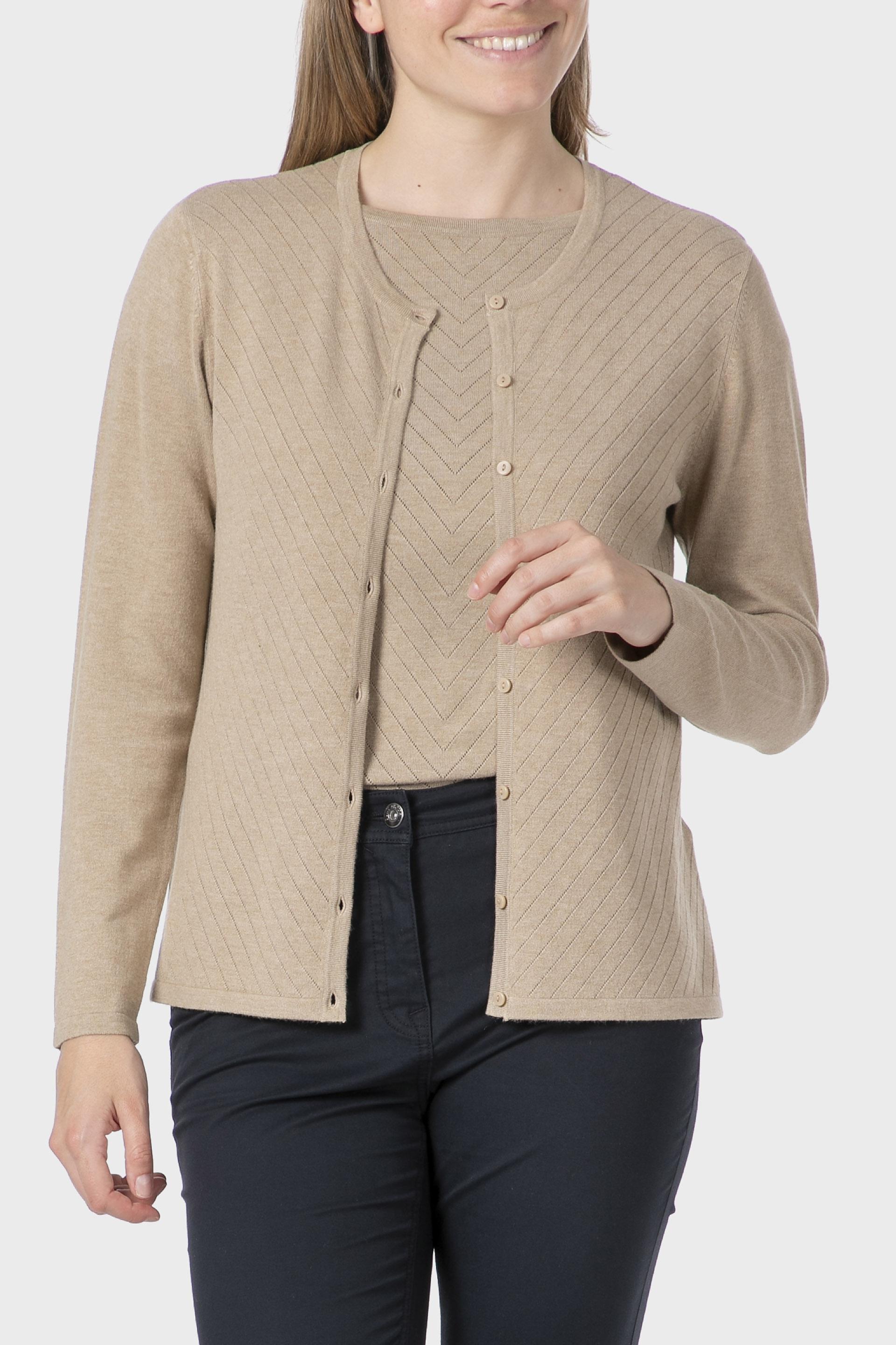 جاكيت فانتاسي، بيج, Beige Melange, medium
