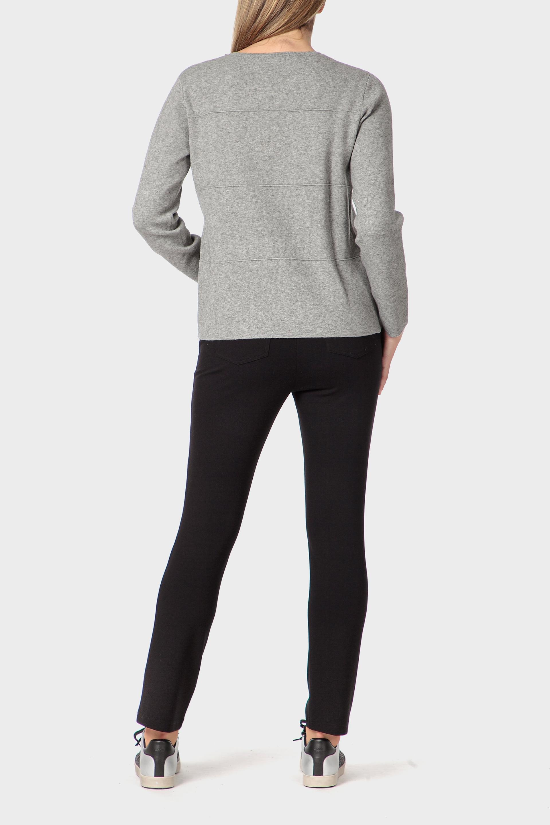 Grey Studs Jacket, Grey Melange, large image number 3