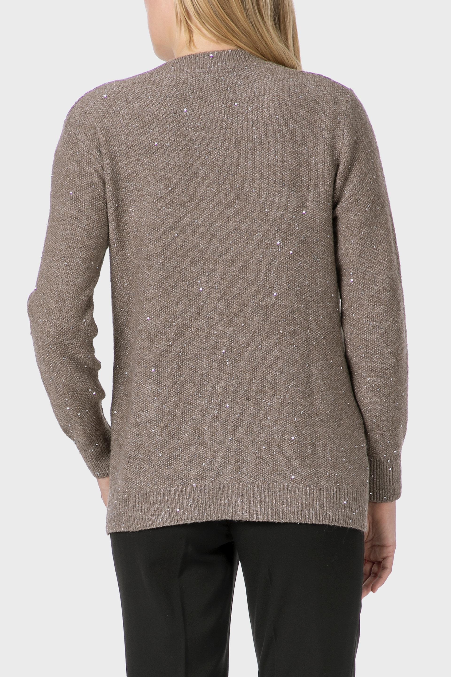 Brown Sequins Jacket, 3701_113, large image number 2